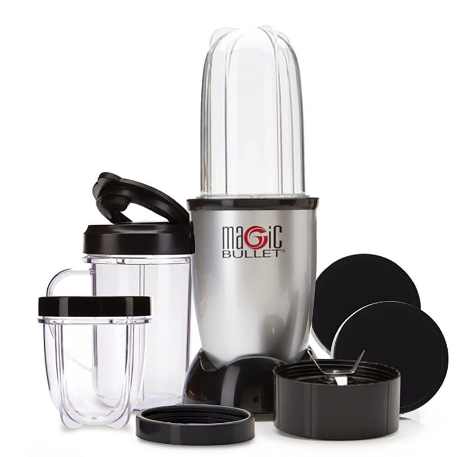 Magic Bullet Mini 14 oz Compact Personal Blender Silver/Black Tested Works  Great