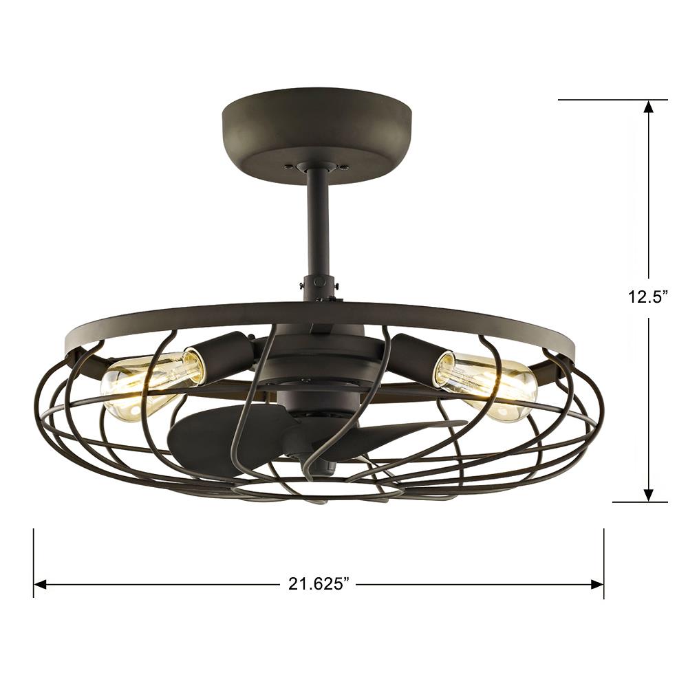 Allen Roth 23 In Eastview Aged Bronze Ceiling Fan Manual Shelly Lighting