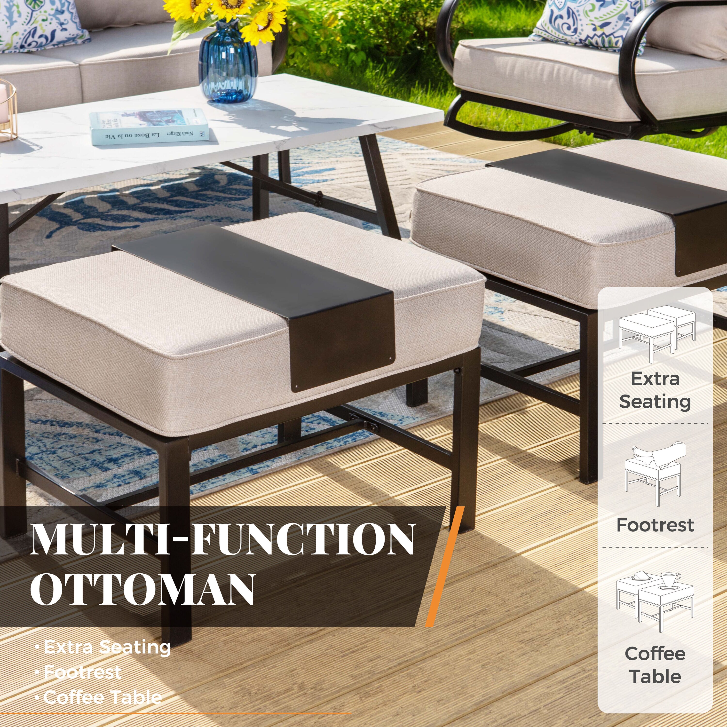 Sunshine Valley CP001-03-7 Patio-Conversation-Sets - View #3