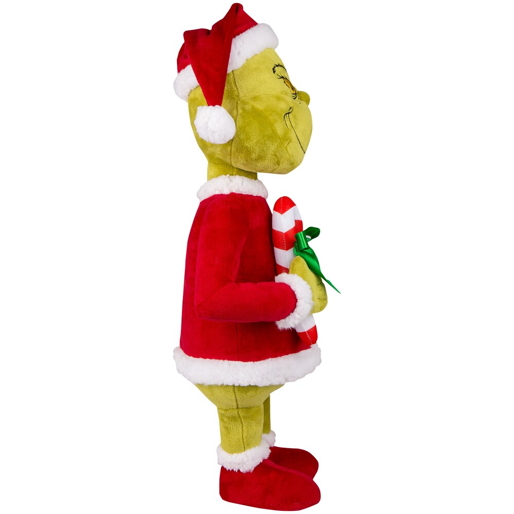 Grinch 17.32-in Lighted Decoration Dr. Seuss The Grinch Merry Christmas  Battery-operated Batteries Included Christmas Decor in the Christmas Decor  department at