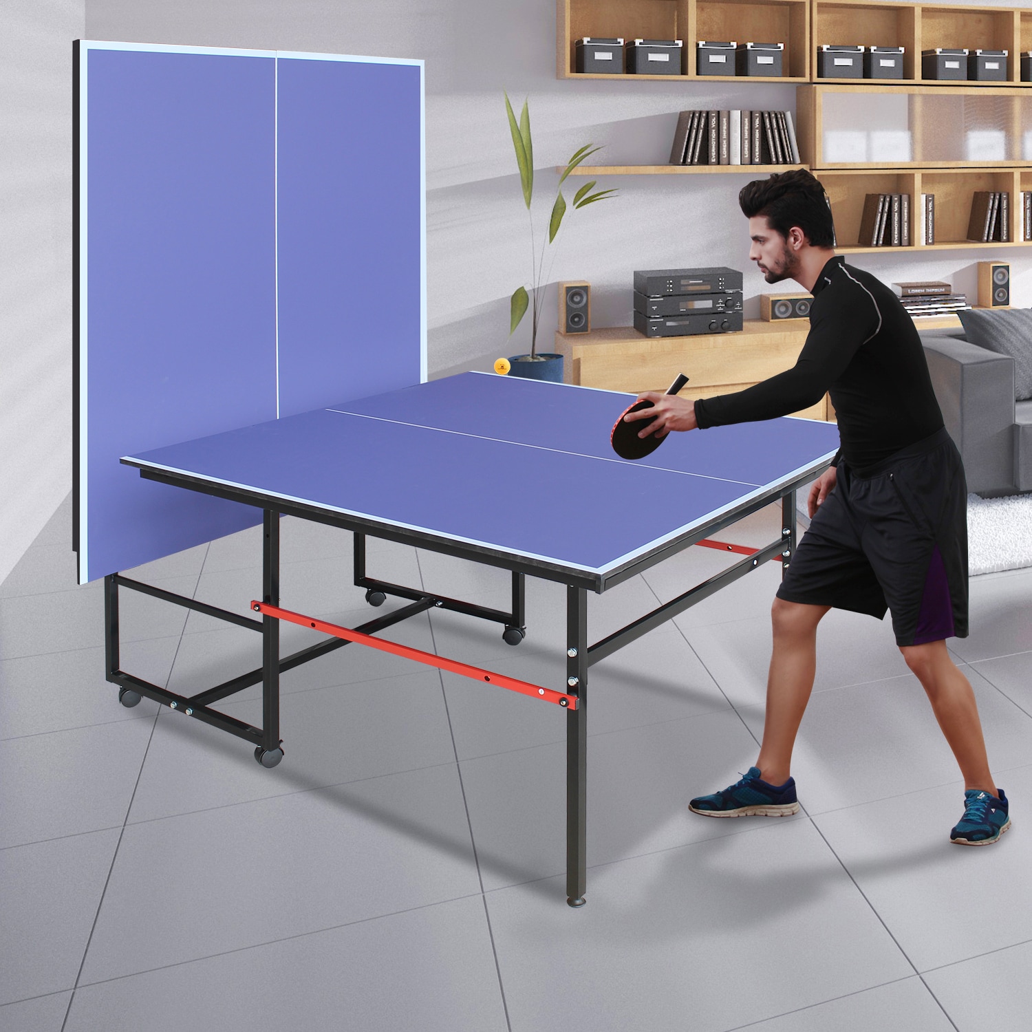 Kahomvis AOK-QPH2-471 Ping-Pong-Table - View #2