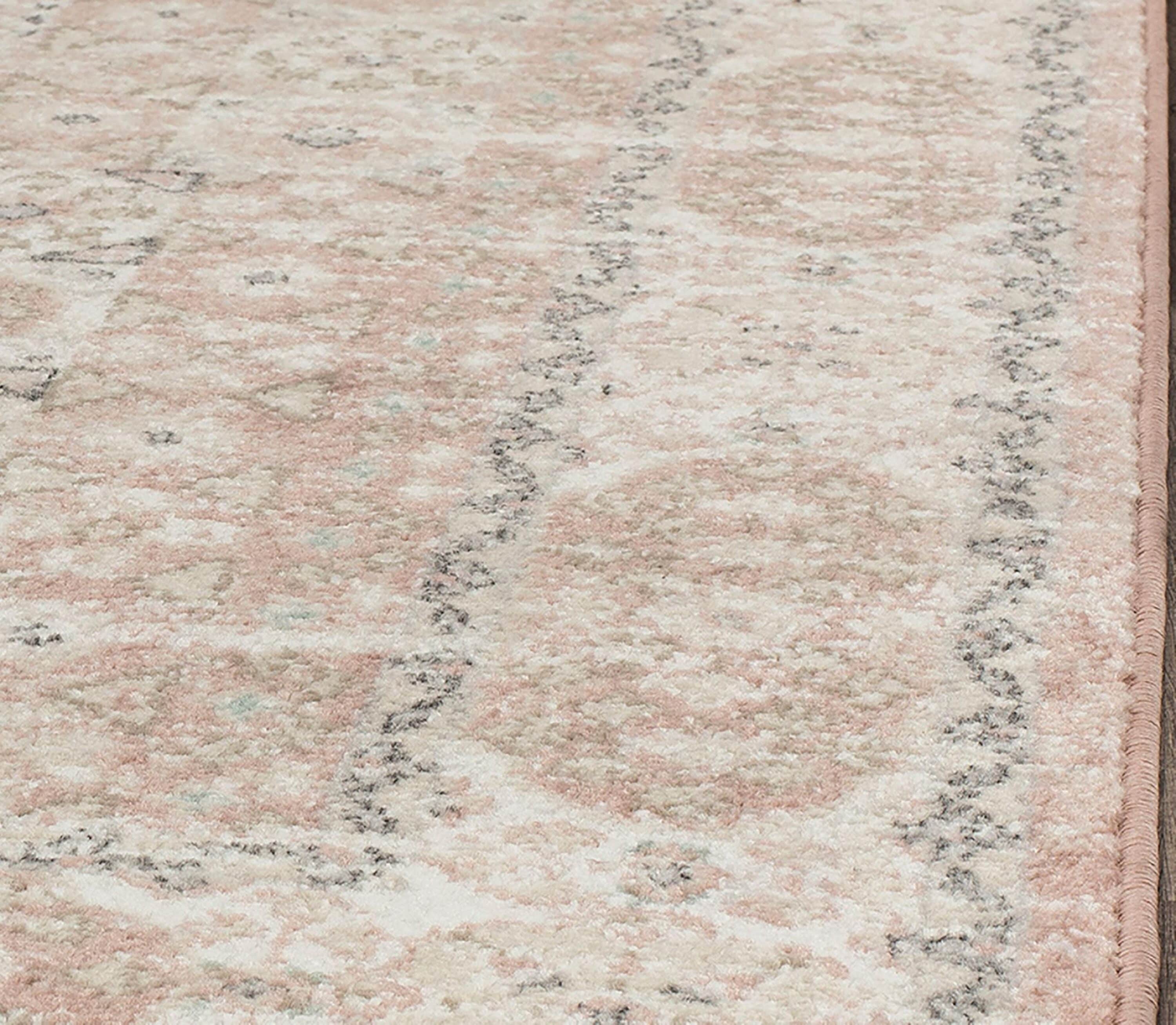 Harper 2' x 8' Pink Lemonade Vintage Area Rug