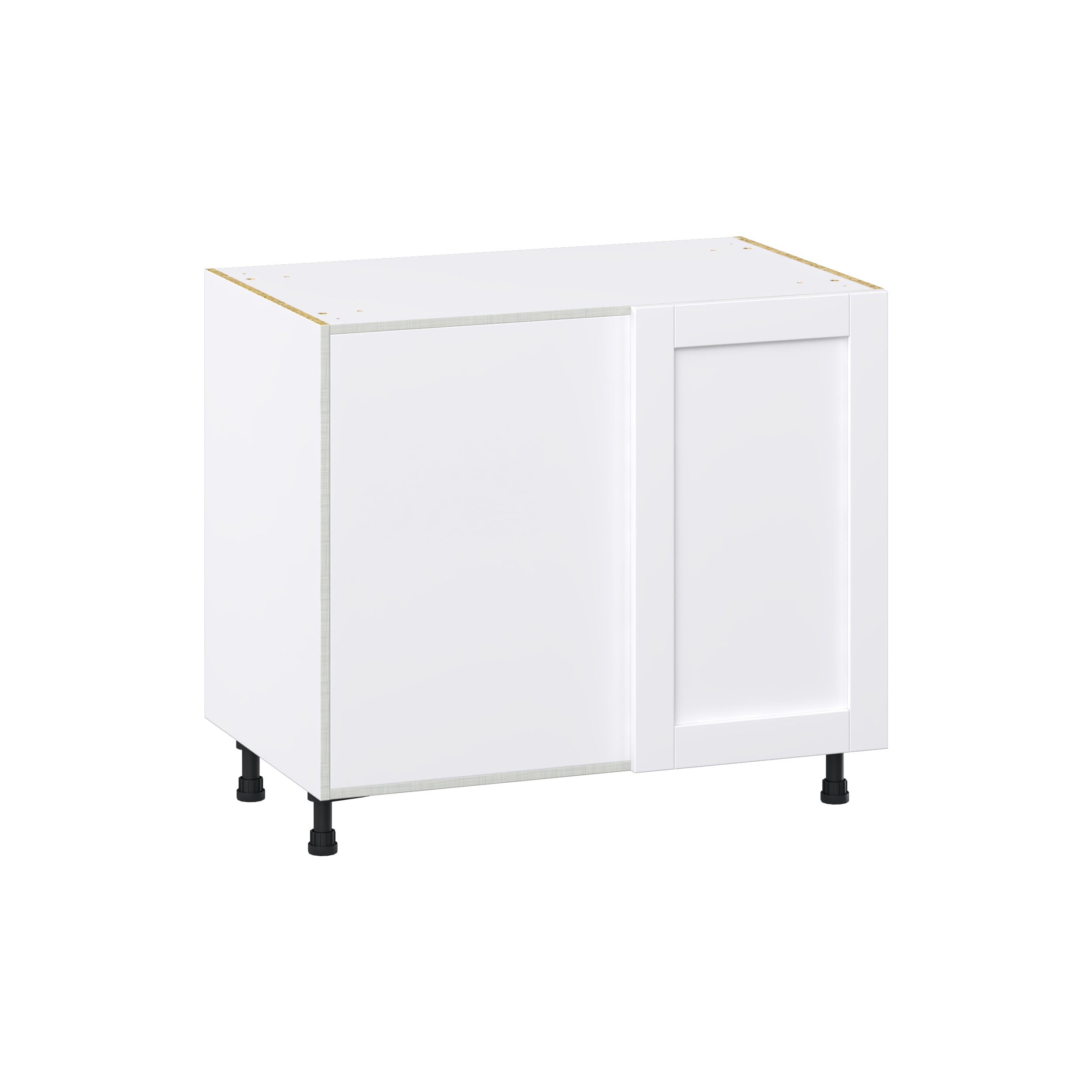 Hugo&Borg DSBBCL39-RM Rosemont 39-in W x 34.5-in H x 24-in D Glacier White Blind Blind Base Fully assembled Cabinet (Flat Panel Shaker)