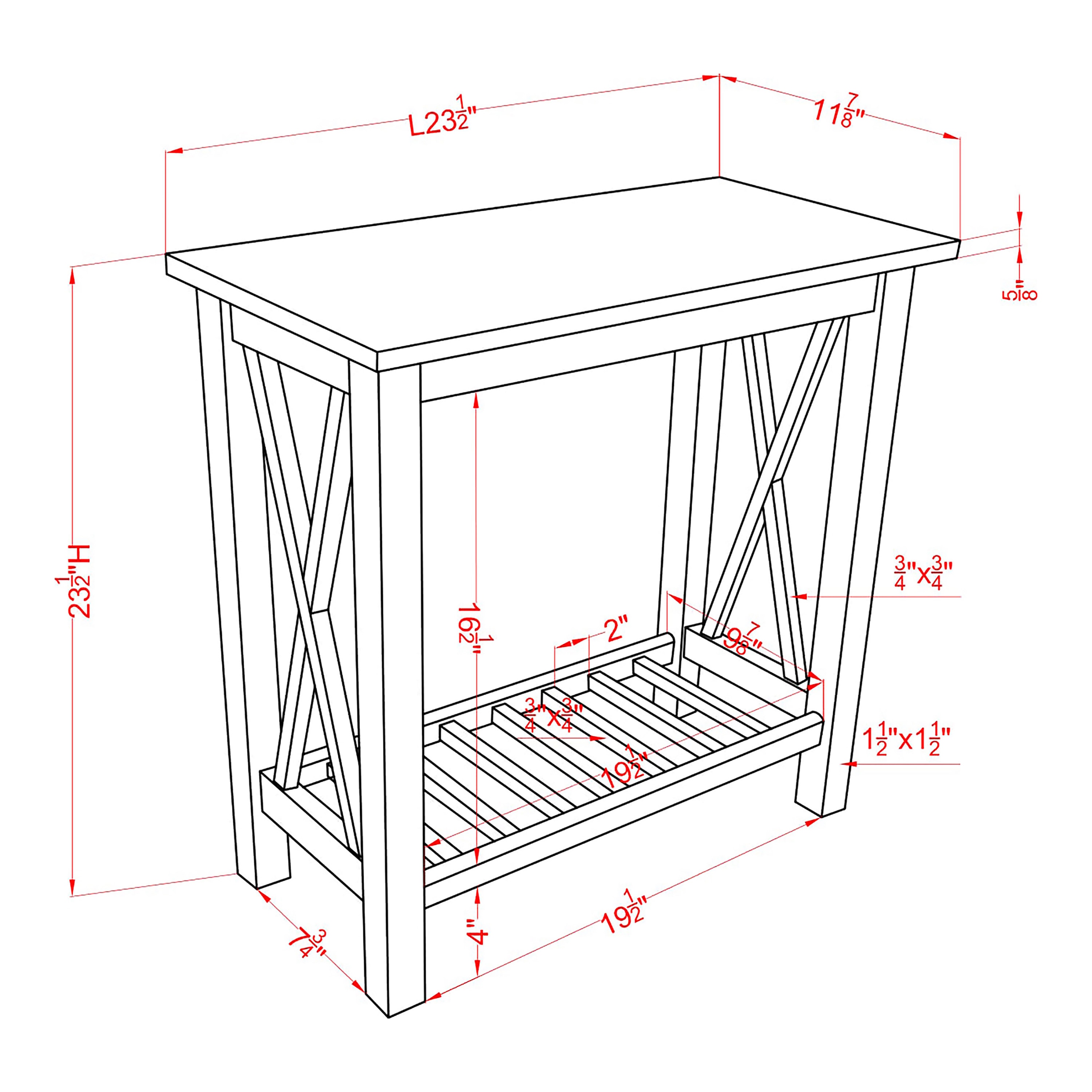 Furniture of America IDF-AC343DG End-Tables - View #8