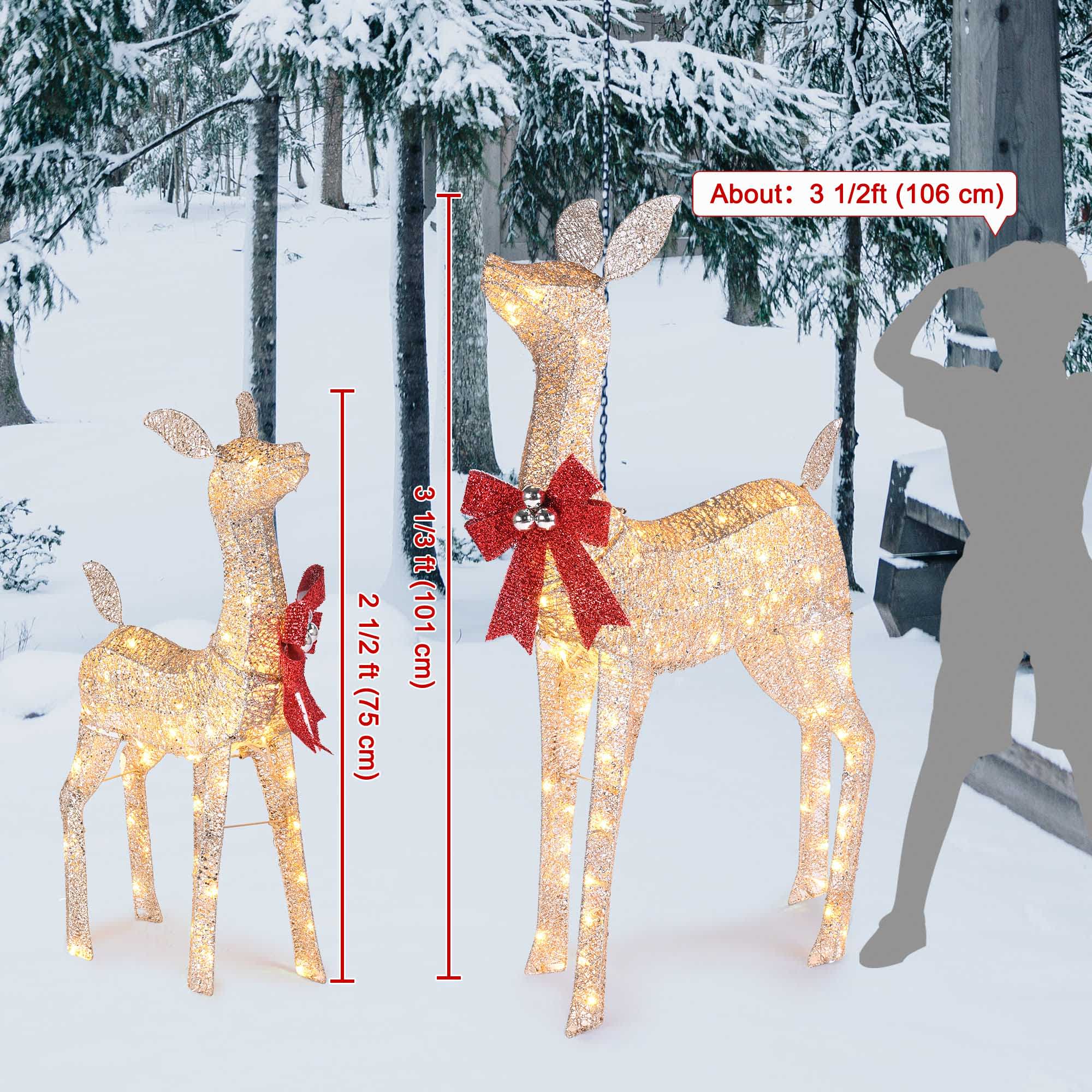 Yescom 60XMA025-DEER2-15-LO Outdoor-Christmas-Decor - View #6