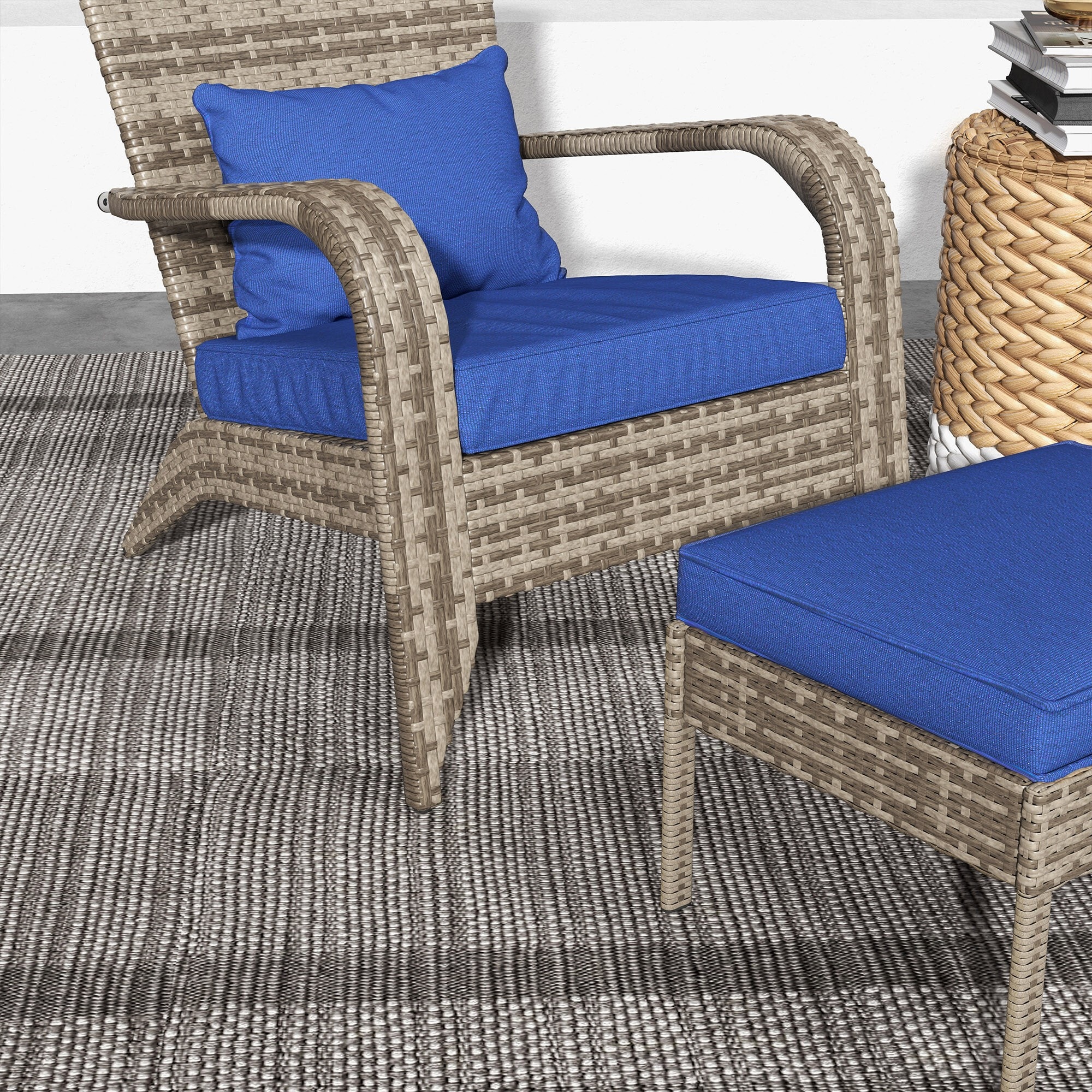 Miki Shinly AB-4016-143JJ Patio-Chairs - View #4