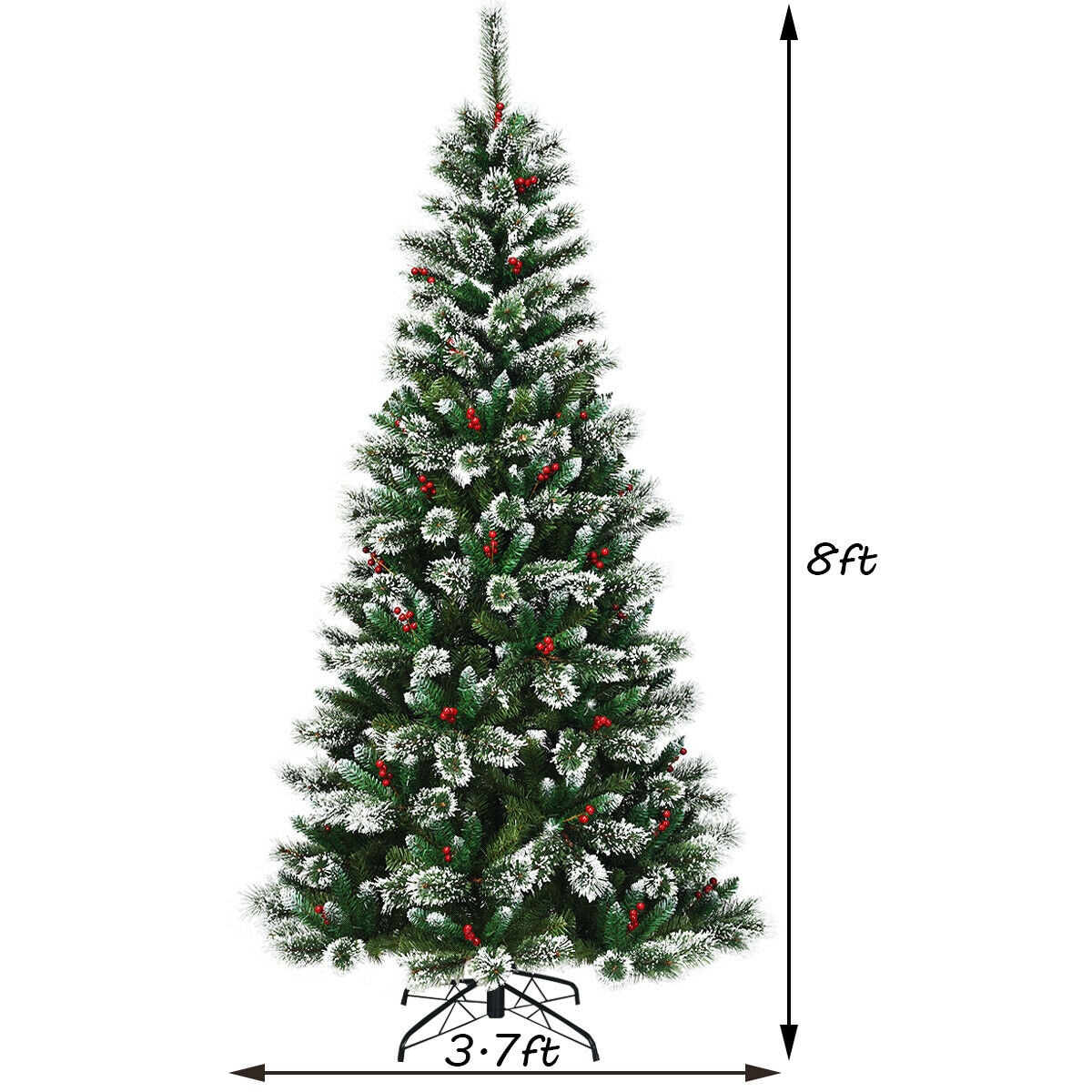 WELLFOR CM-HWY-22802 Artificial-Christmas-Trees - View #10