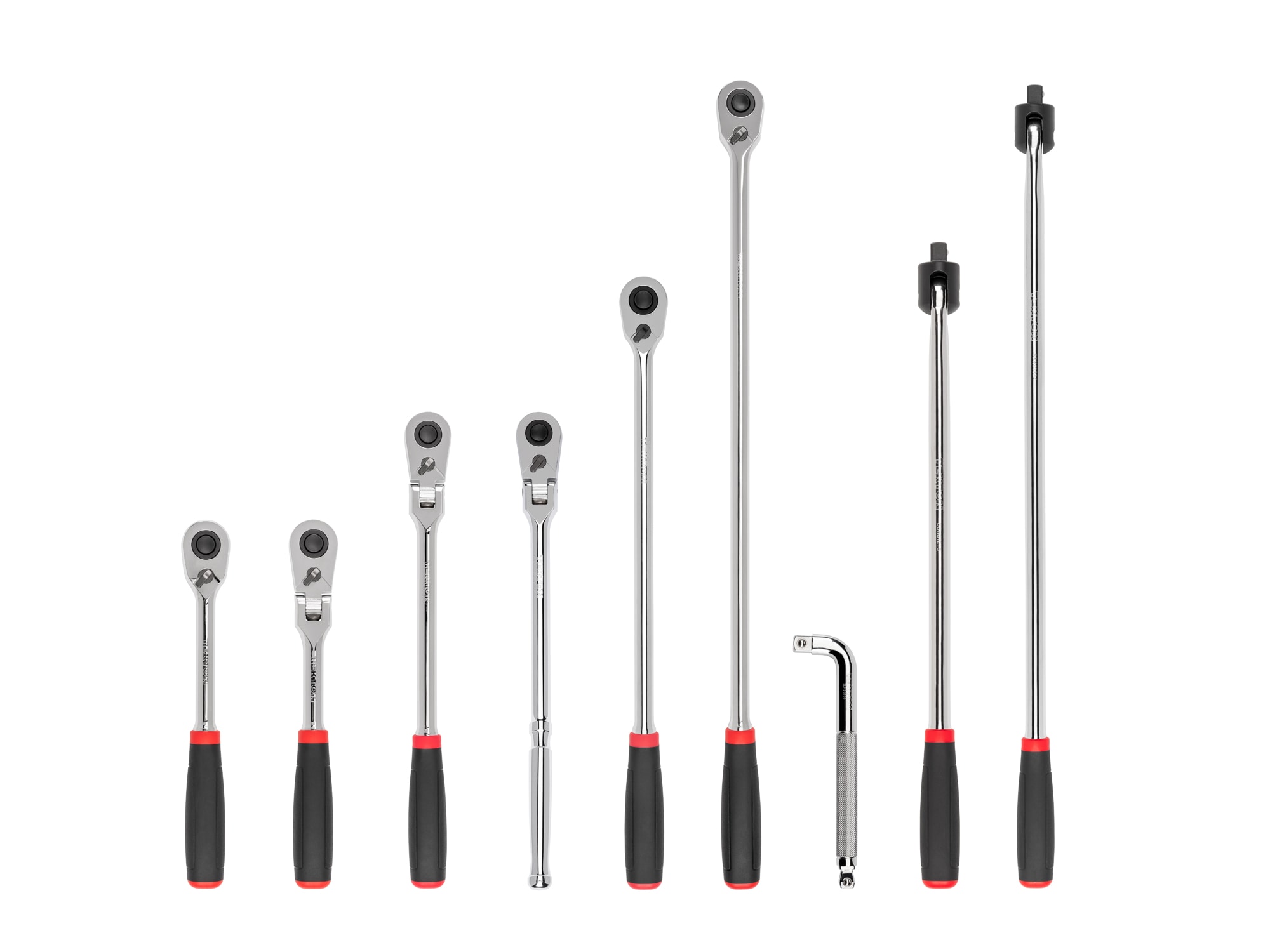 TEKTON 3/8 Inch Drive Ratchet, L-Handle, and Breaker Bar Set (10-Piece) SDR99103 Sansujyuku sansujyuku.com