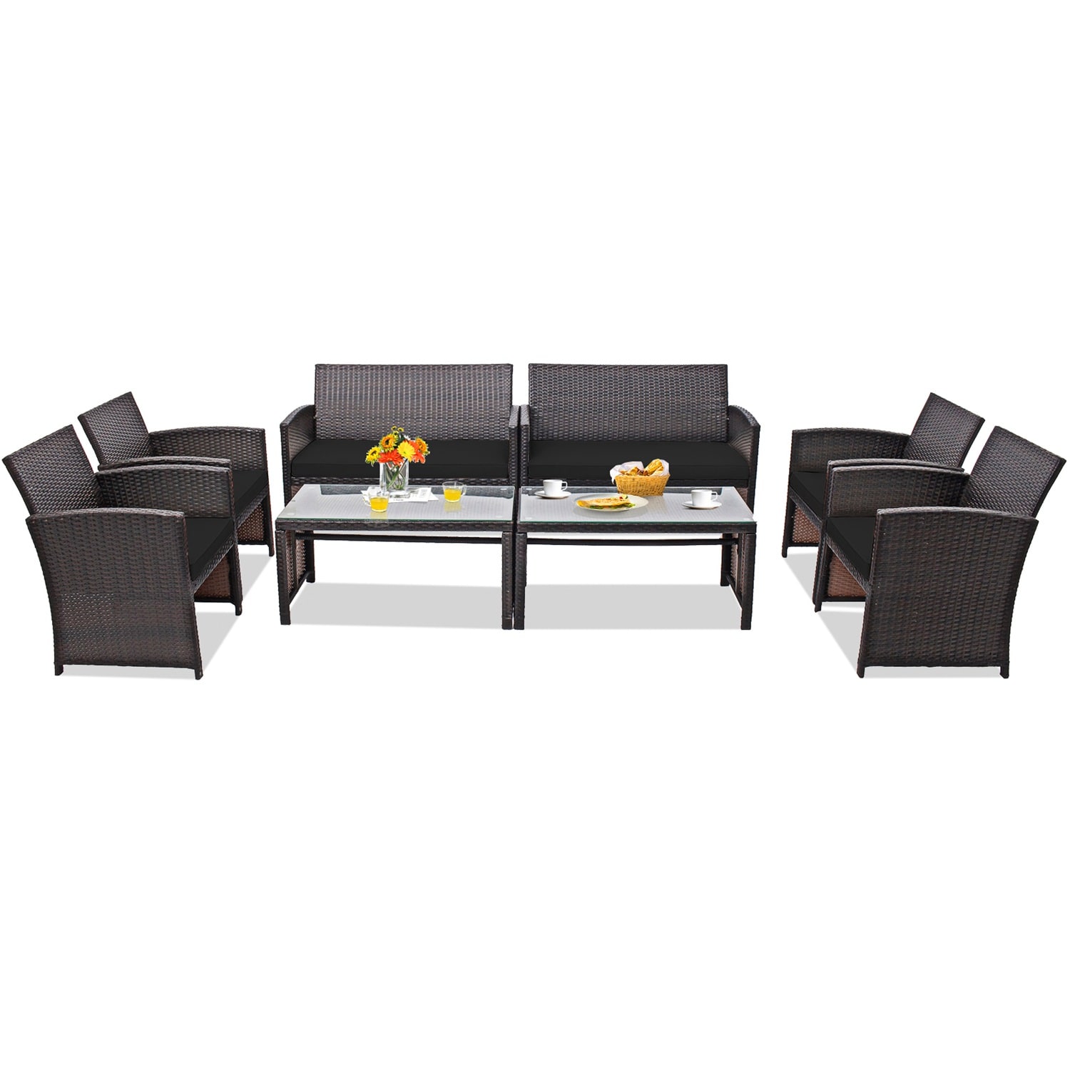 Costway CSHY001642 Patio-Conversation-Sets - View #2