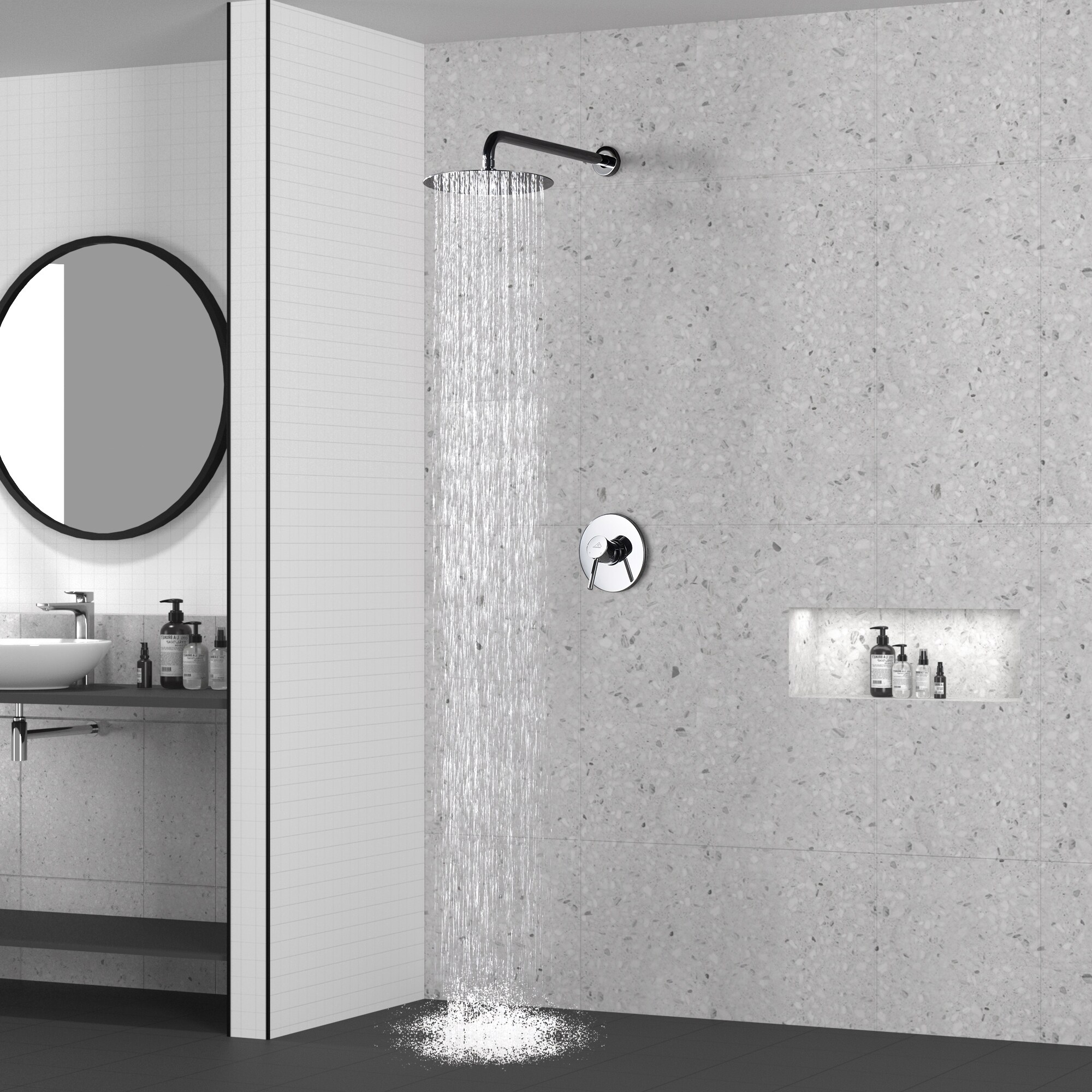 CASAINC M6609-A-10-CP Tub-Shower-Faucets - View #2