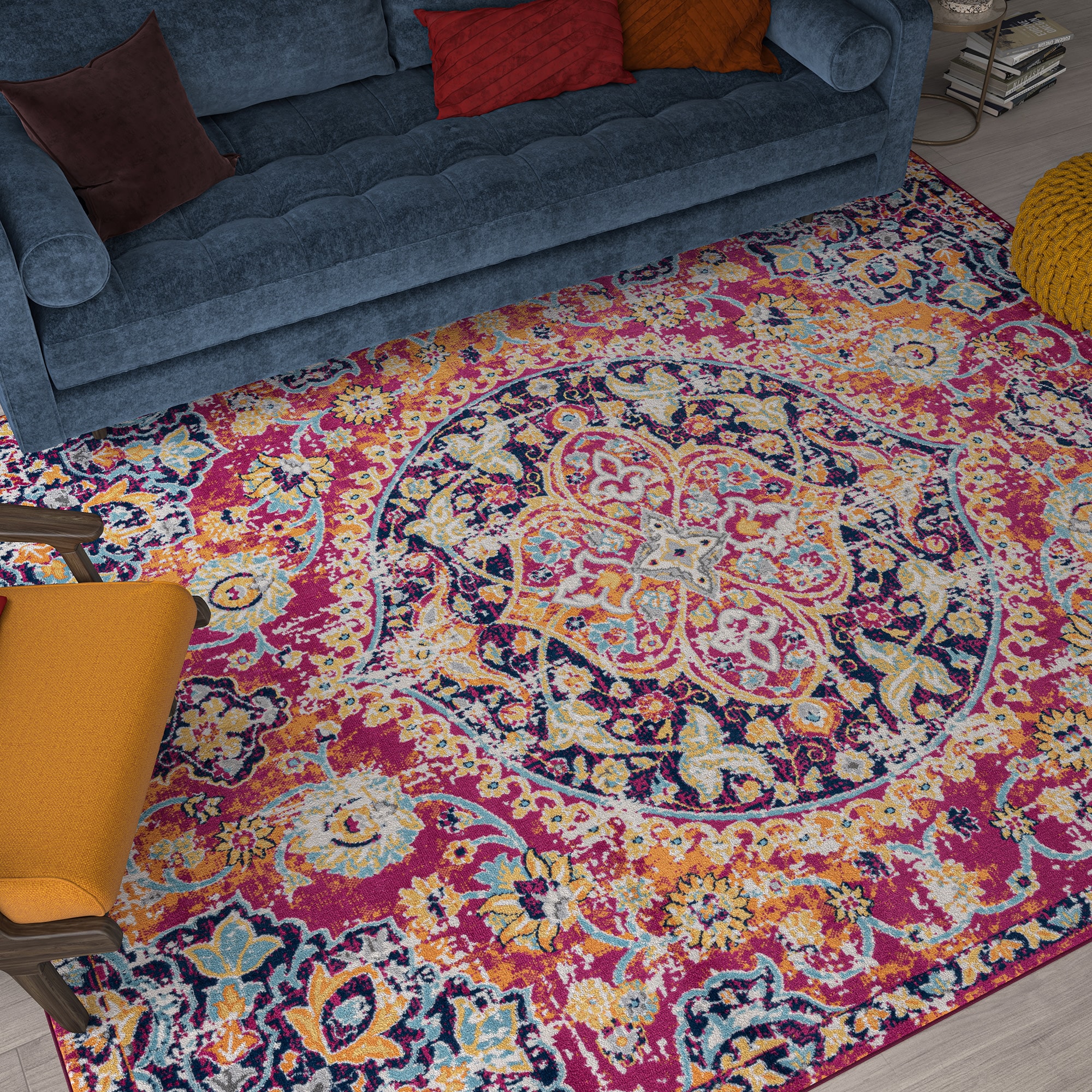 Tayse DYN1442 2X8 rugs - View #4