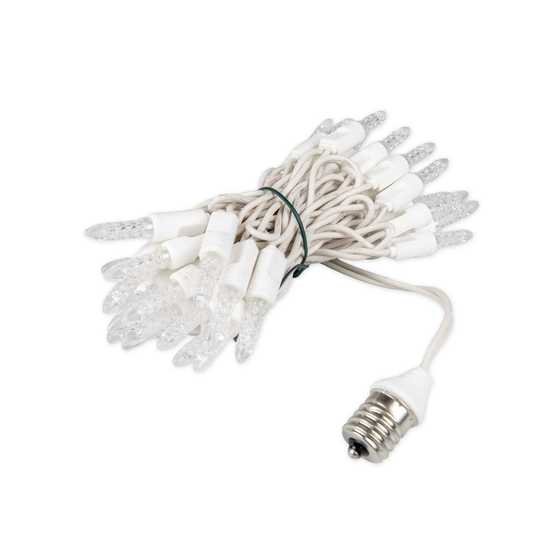 Novelty Lights 7.5ft LED C9 Icicle Drop 35 Warm White Mini Lights on ...