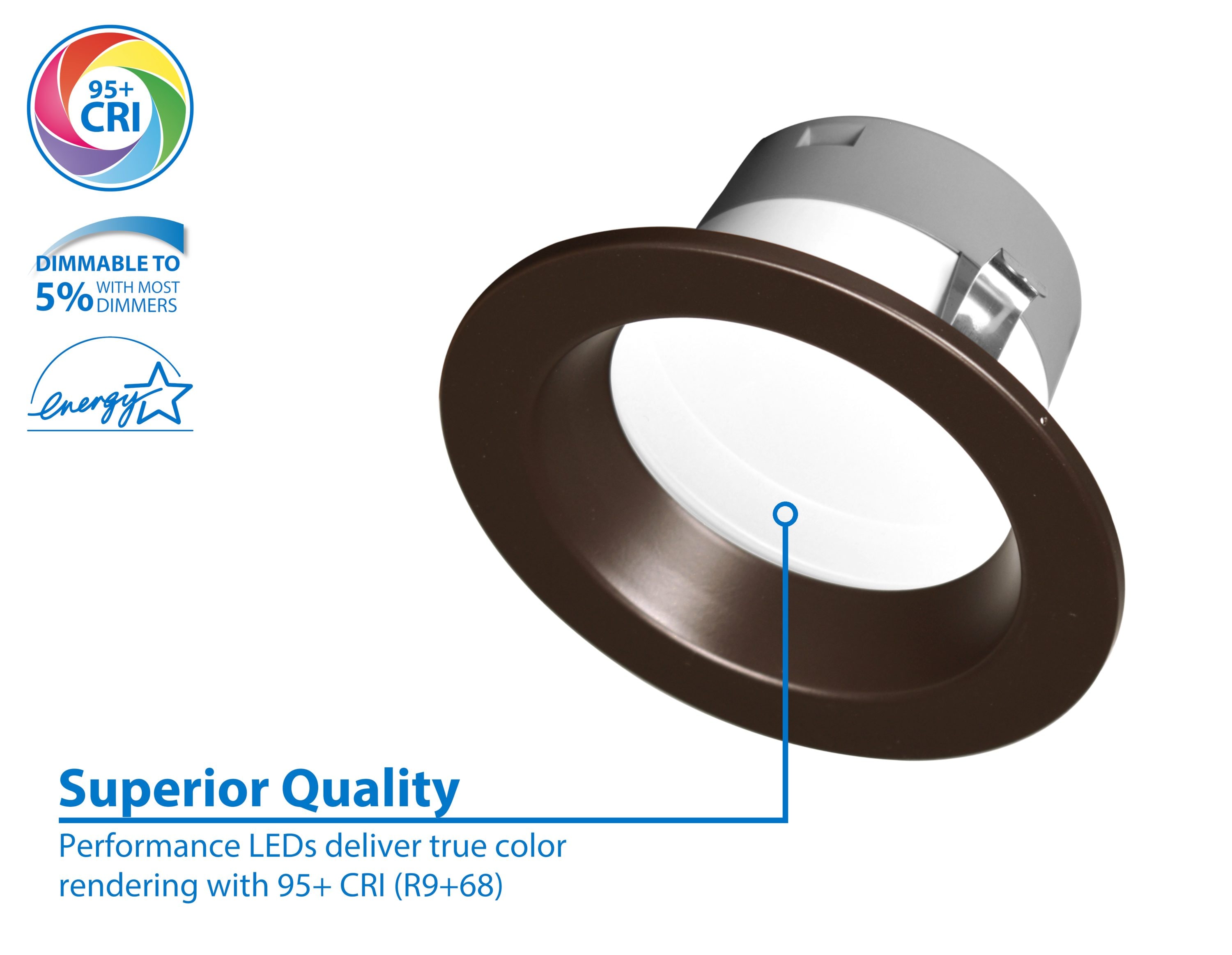 Nicor Lighting DLR4607120SOB Led-Retrofit-Downlight - View #5