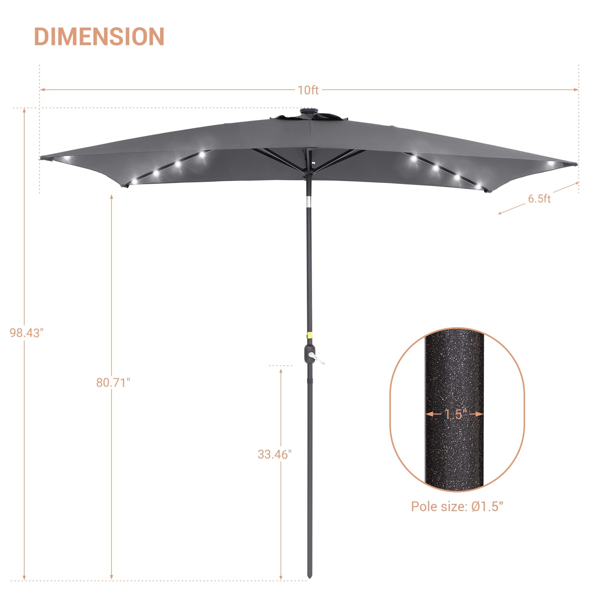 ACEGOSES LW-320A-LED Umbrellas-2 - View #2