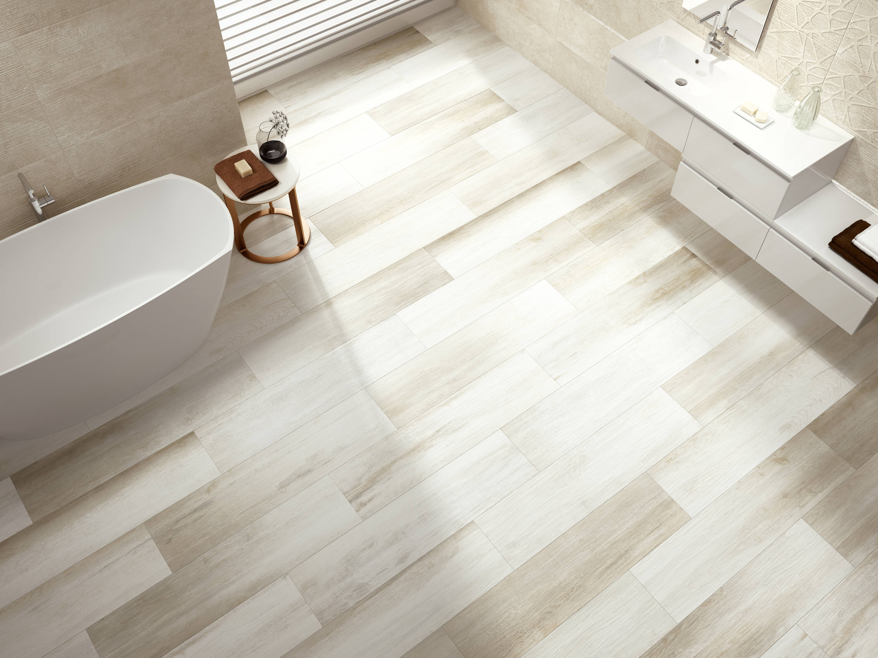 Emser -MileTONE Moon Porcelain Bullnose Tile (3-in x 12-in)