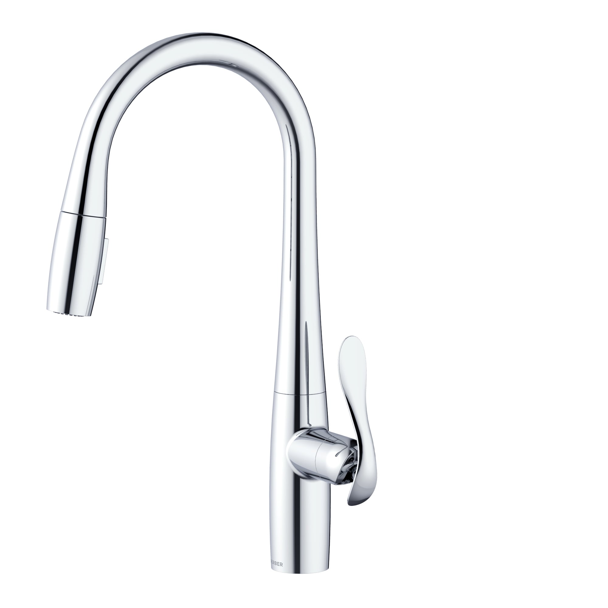 Gerber Chrome Single Handle Pull Down Kitchen Faucet With Sprayer In   62610756 