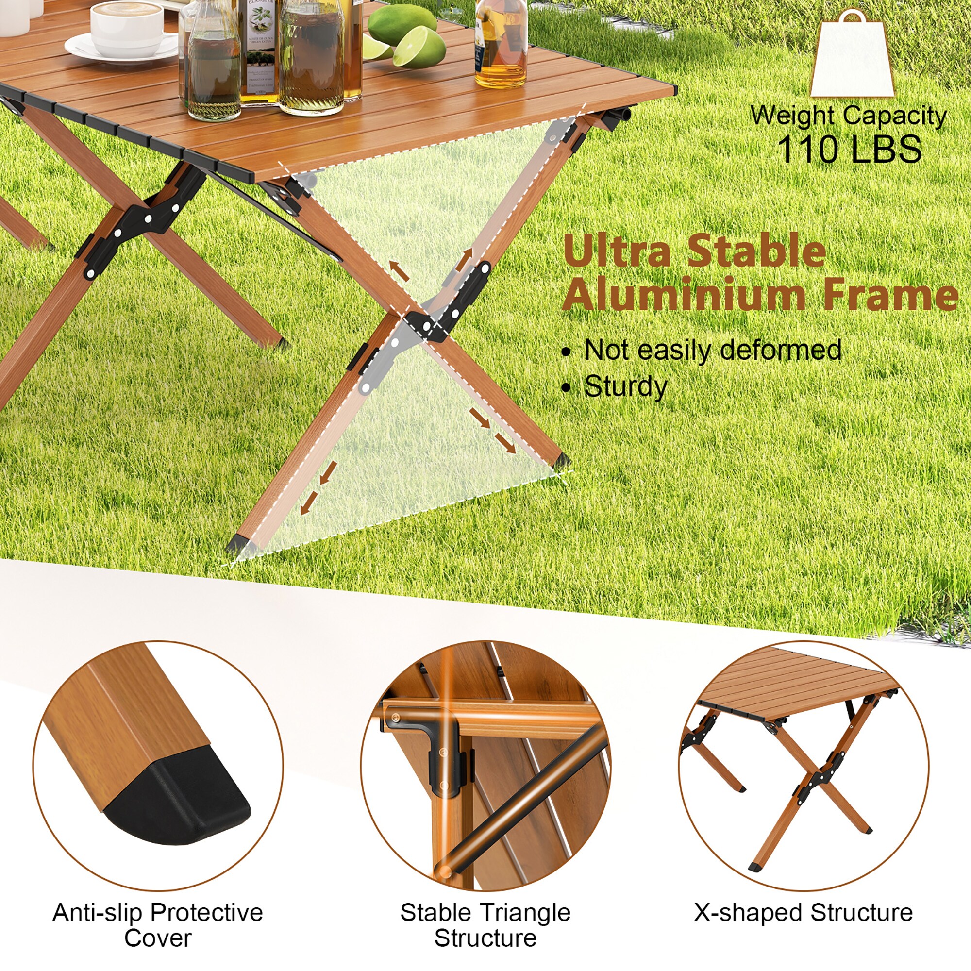 Costway LWS00243 Patio-Tables - View #6