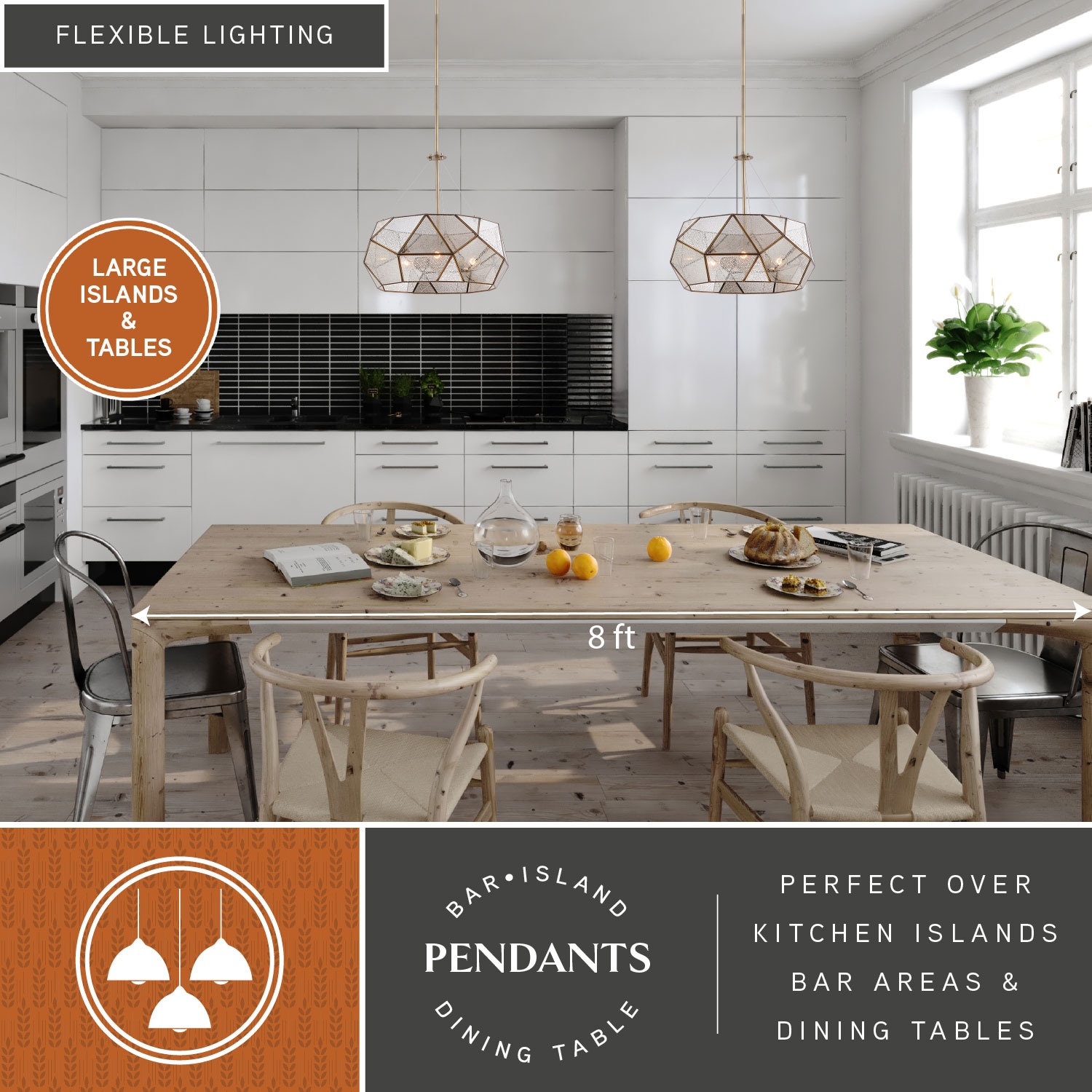 Cascadia P0317 Pendant-Lights - View #2