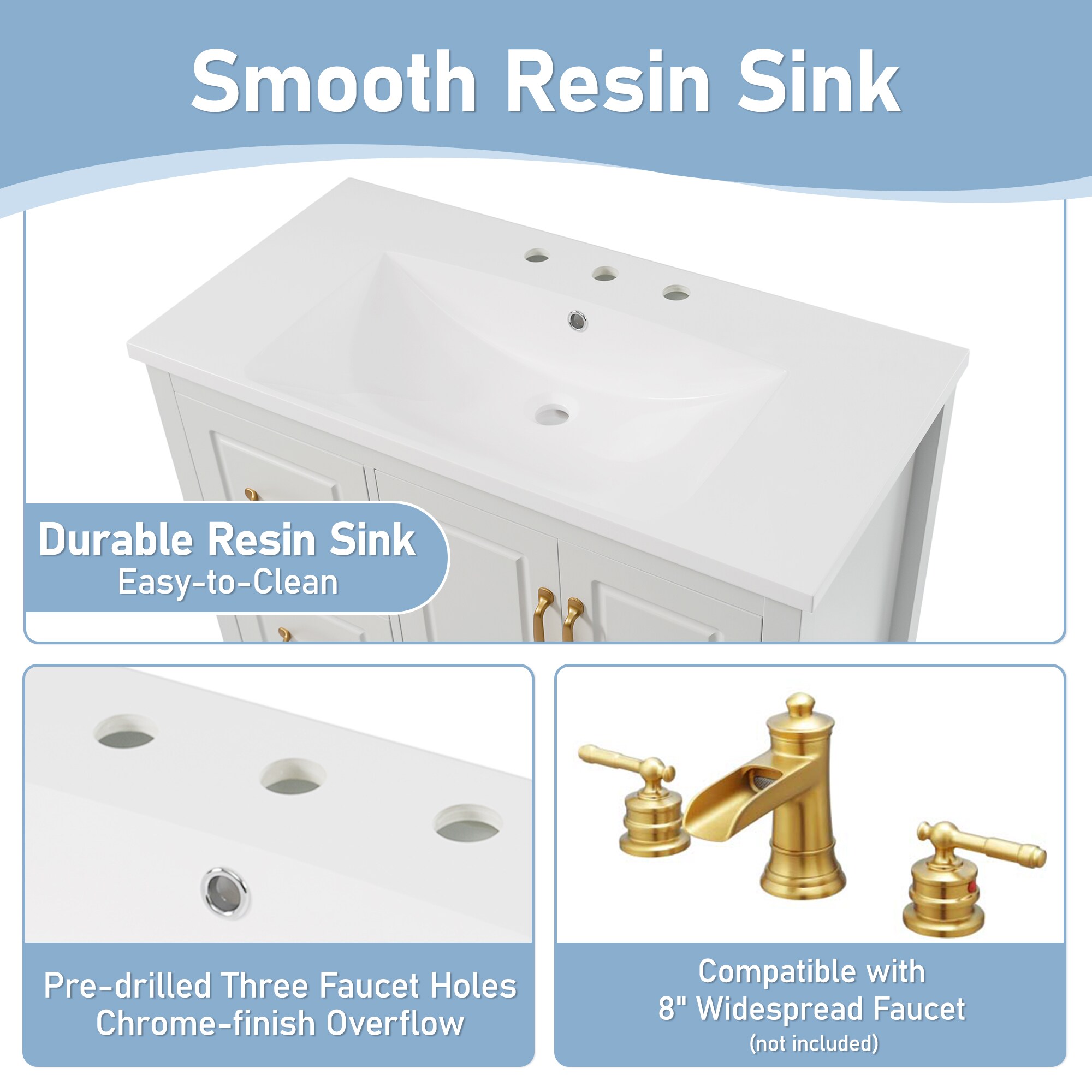 Christopher Knight Home 338233 Bath-Vanity-Combo - View #5