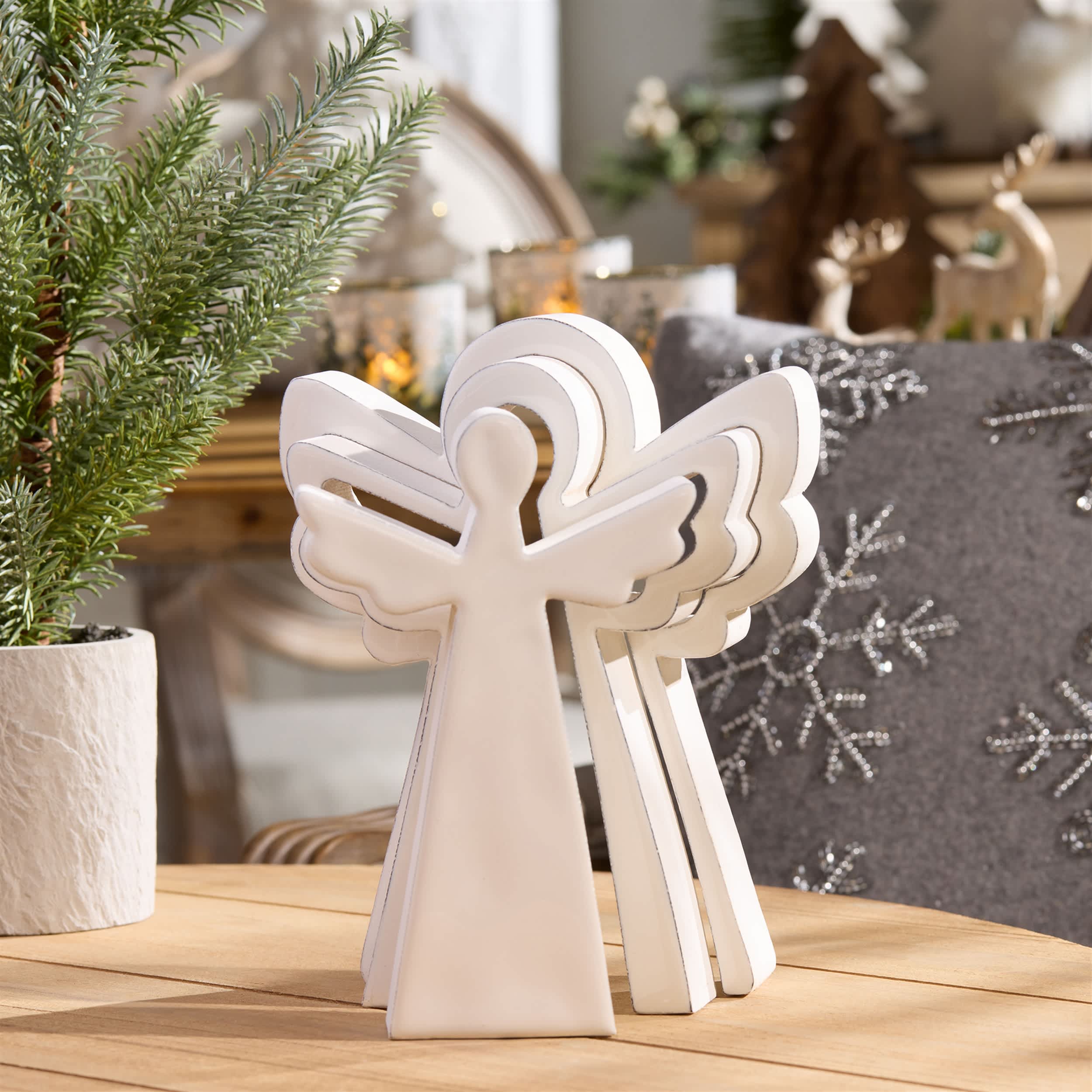 Melrose International 90137DS Table-Christmas-Decorations - View #2