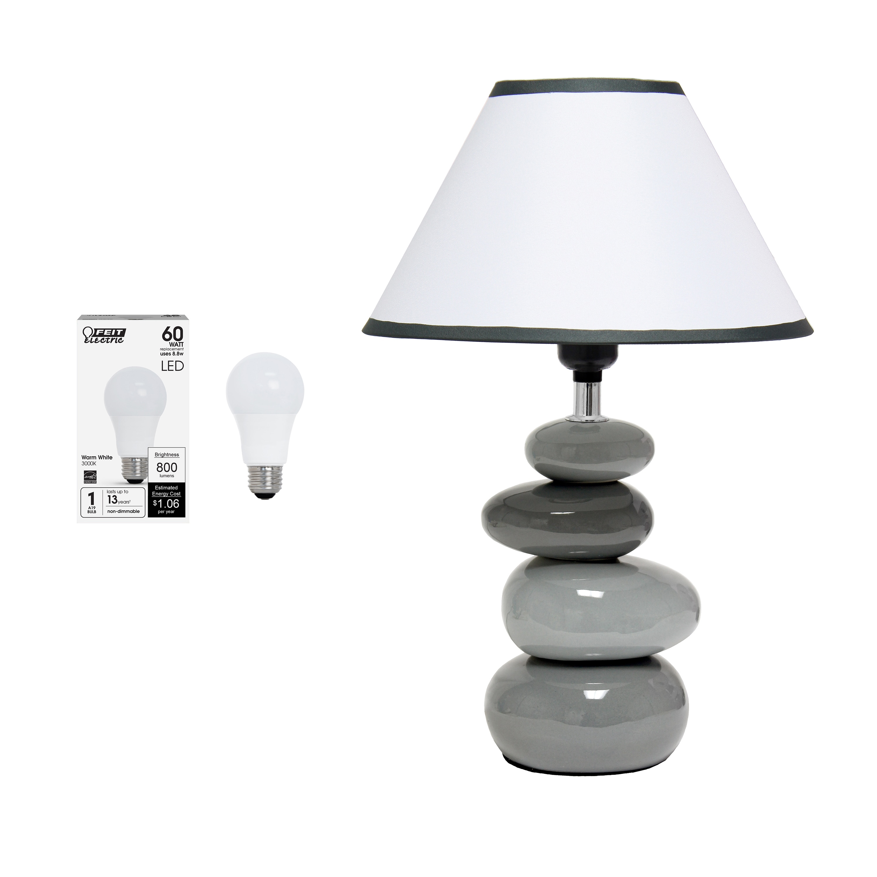 Creekwood Home CWT-2015-GY-LB Table-Lamps - View #10