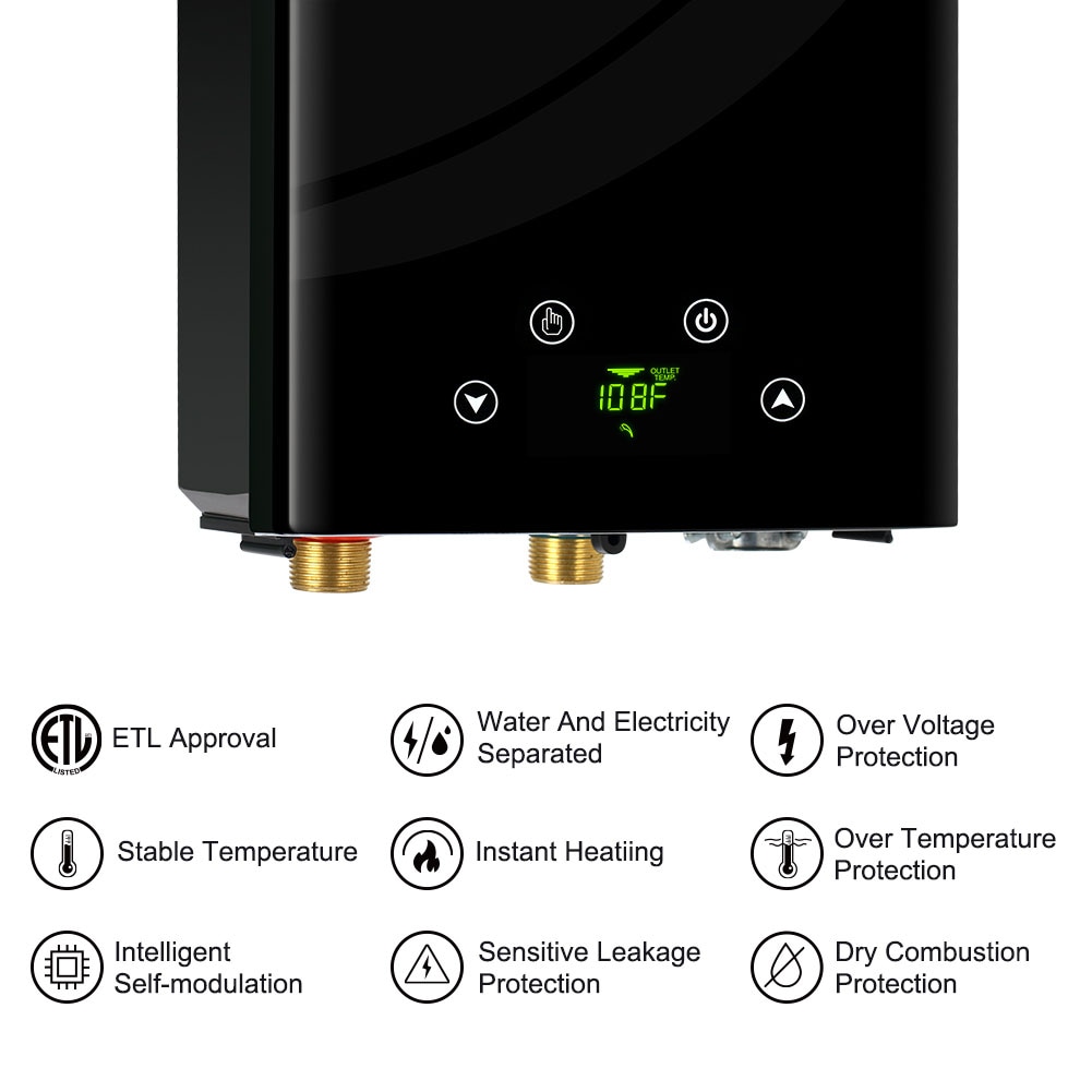 Camplux 27kW electric tankless water heater receives first discount to $350  ($50 off)