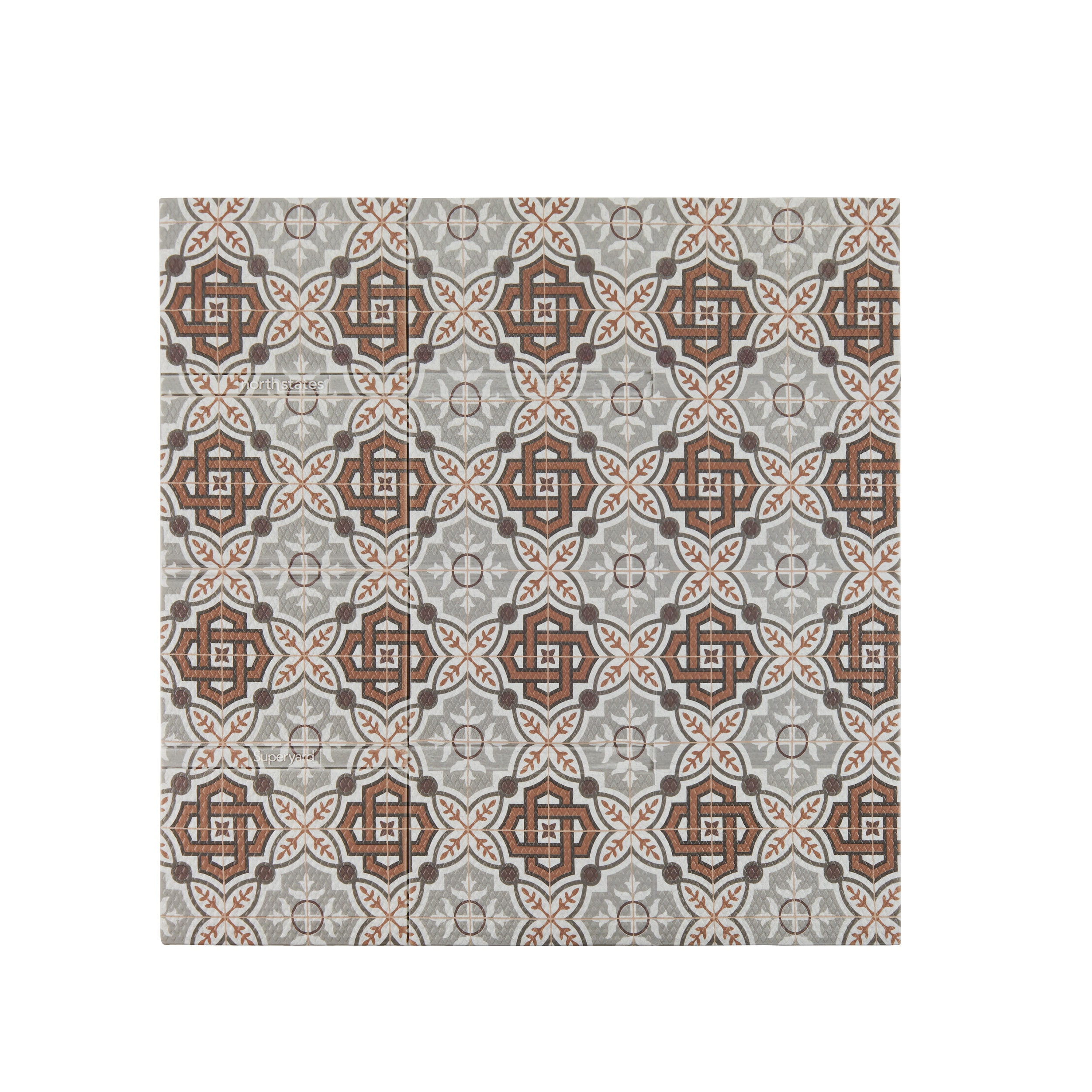 Toddleroo by North States 8918 Multi-color Foam Square Indoor or outdoor Decorative Play mat