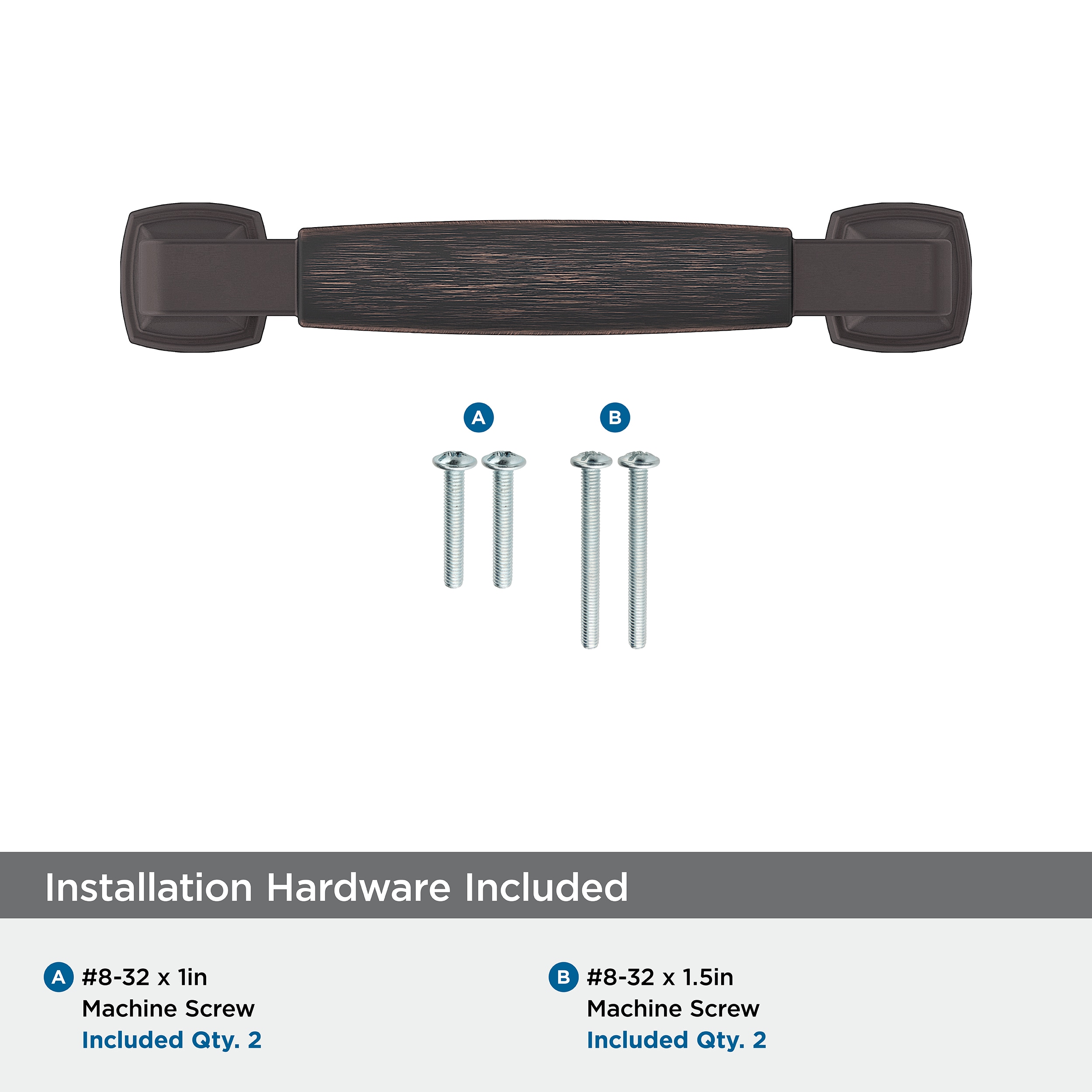 Amerock BP36887ORB Cabinet-Pulls - View #7
