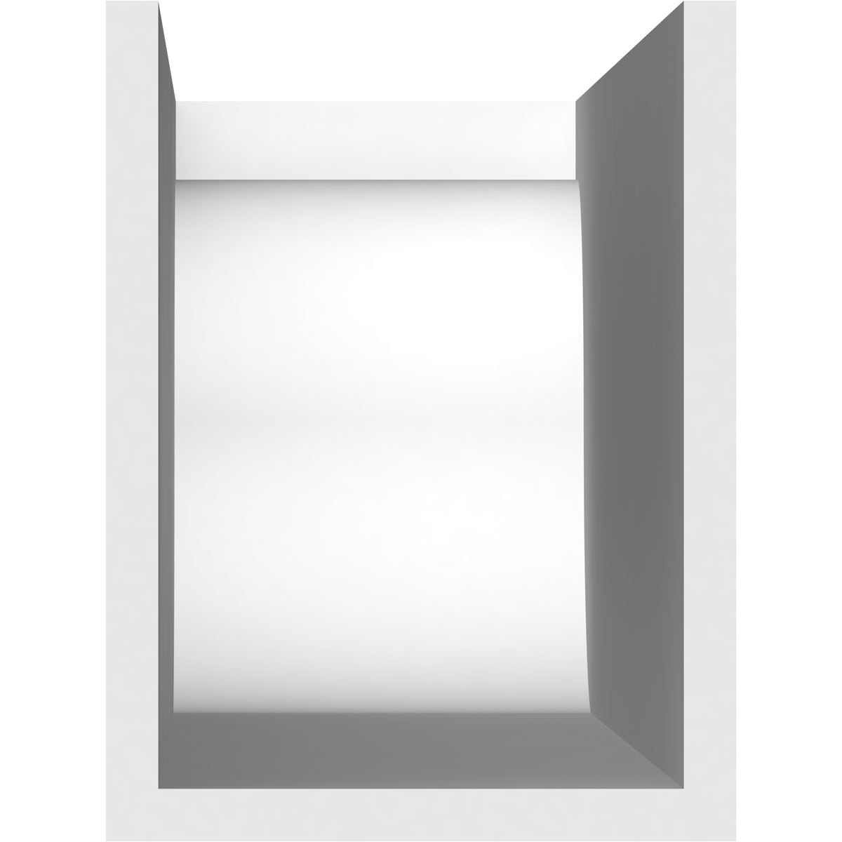 Ekena Millwork RFTP06X08X42DEL Exterior-Brackets-Braces - View #4