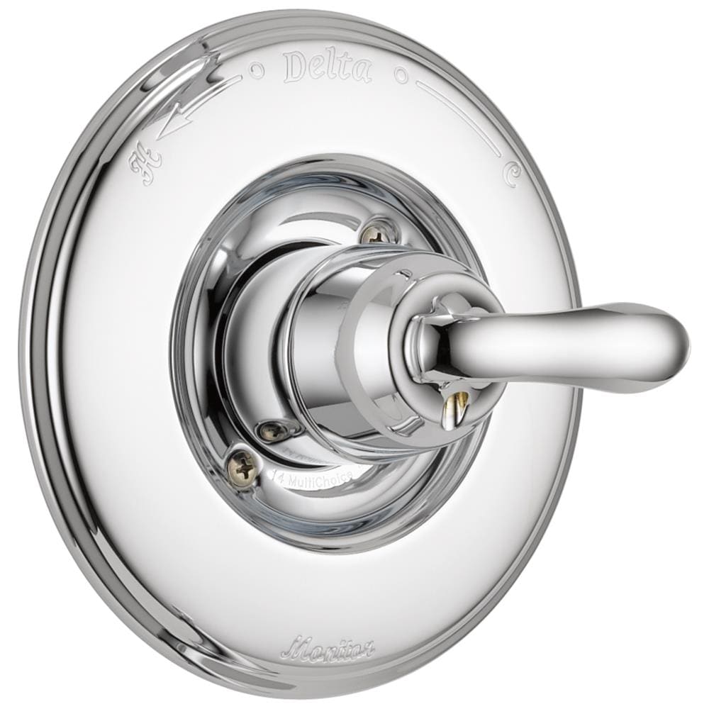 Delta T14094 Linden Chrome 2.75-in Bathtub/Shower Trim Ring (0.5-in-ID)