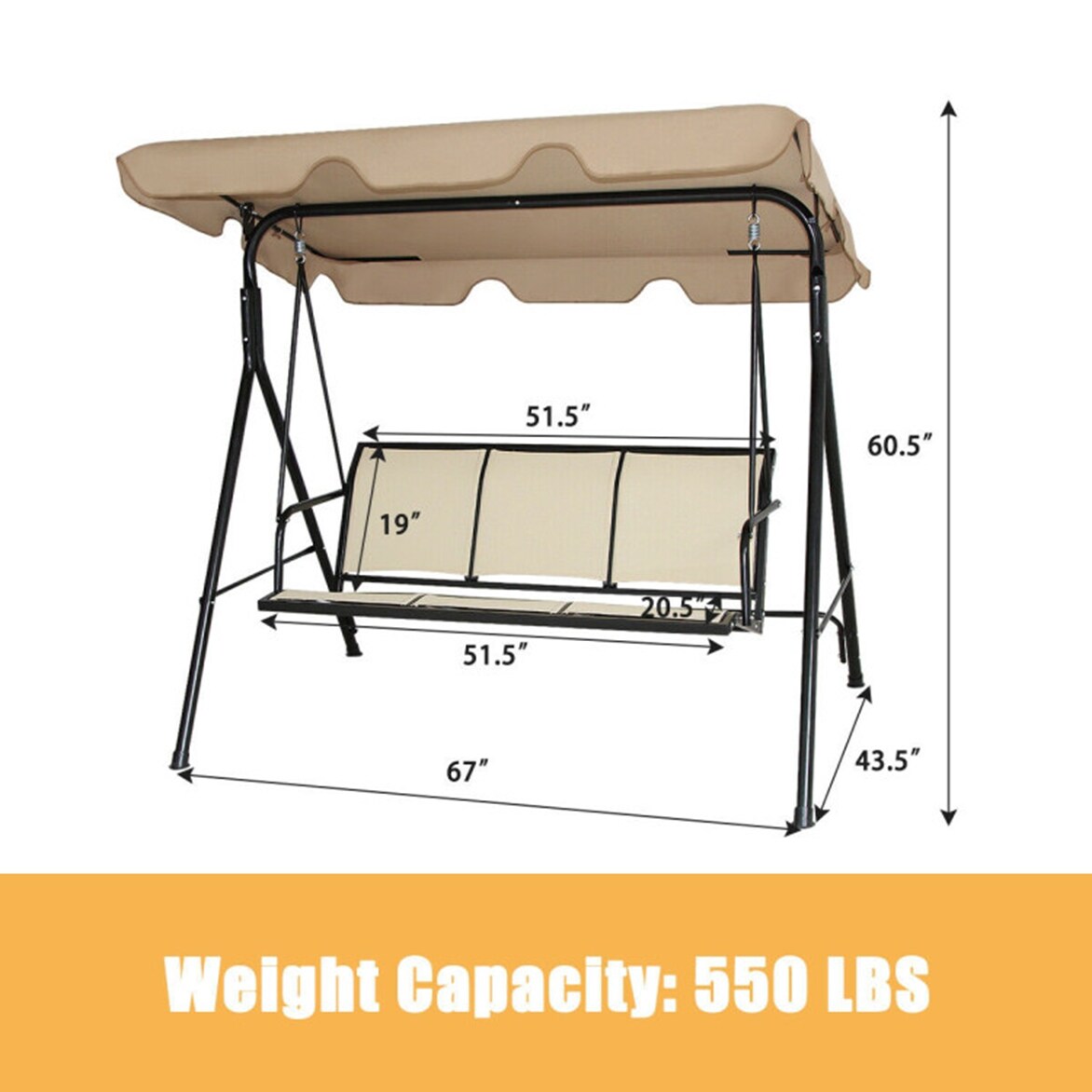 Mondawe 92ZS-HY Playset-Swings - View #11