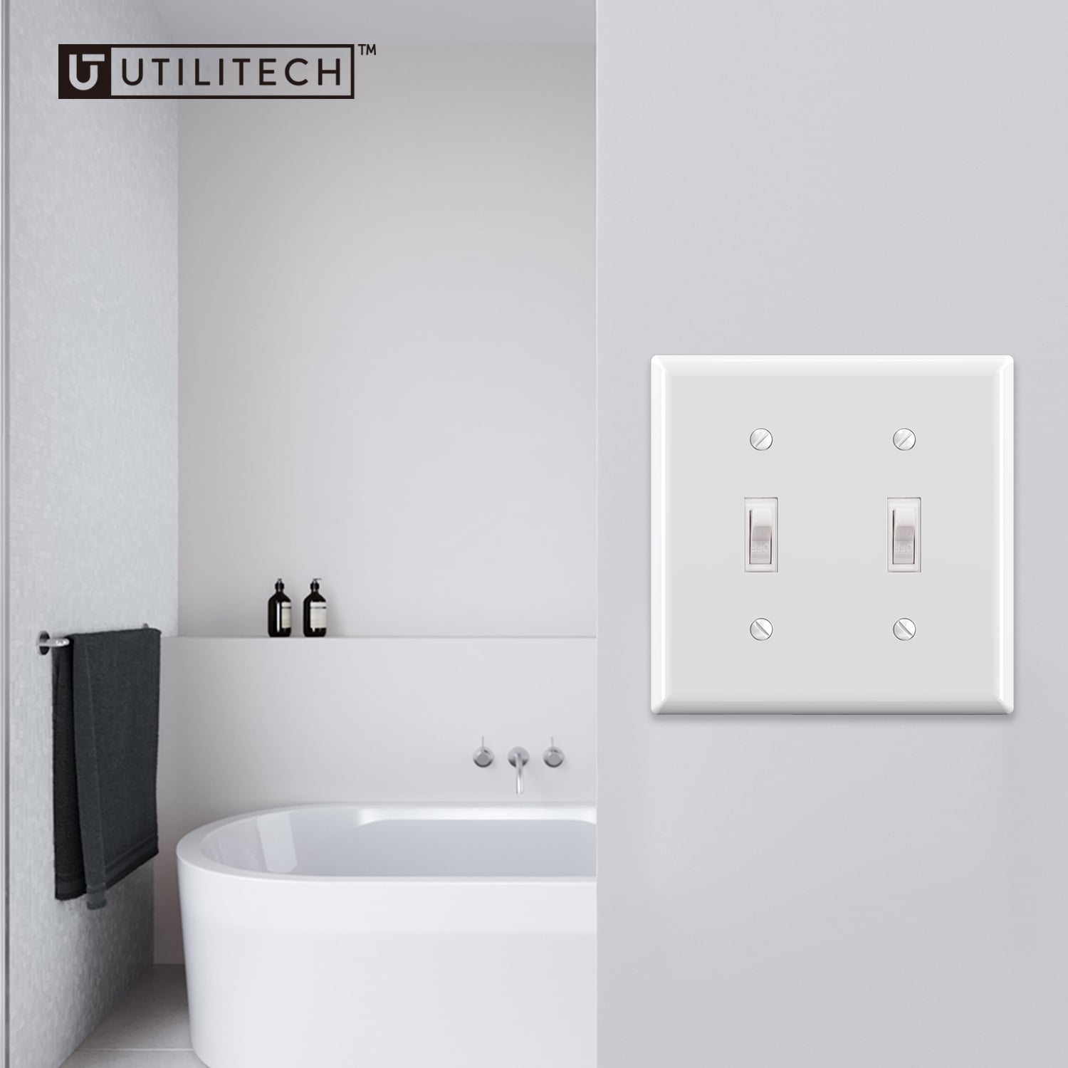 Utilitech 3012-WH10 Electrical-Wall-Plates - View #6