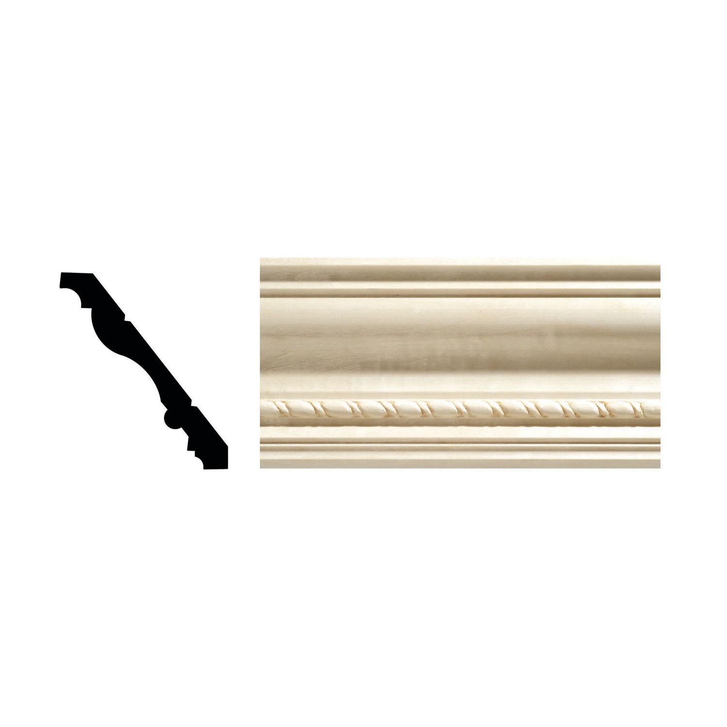 Ornamental Mouldings 1631A-8FTWHW Crown-Moulding - View #2