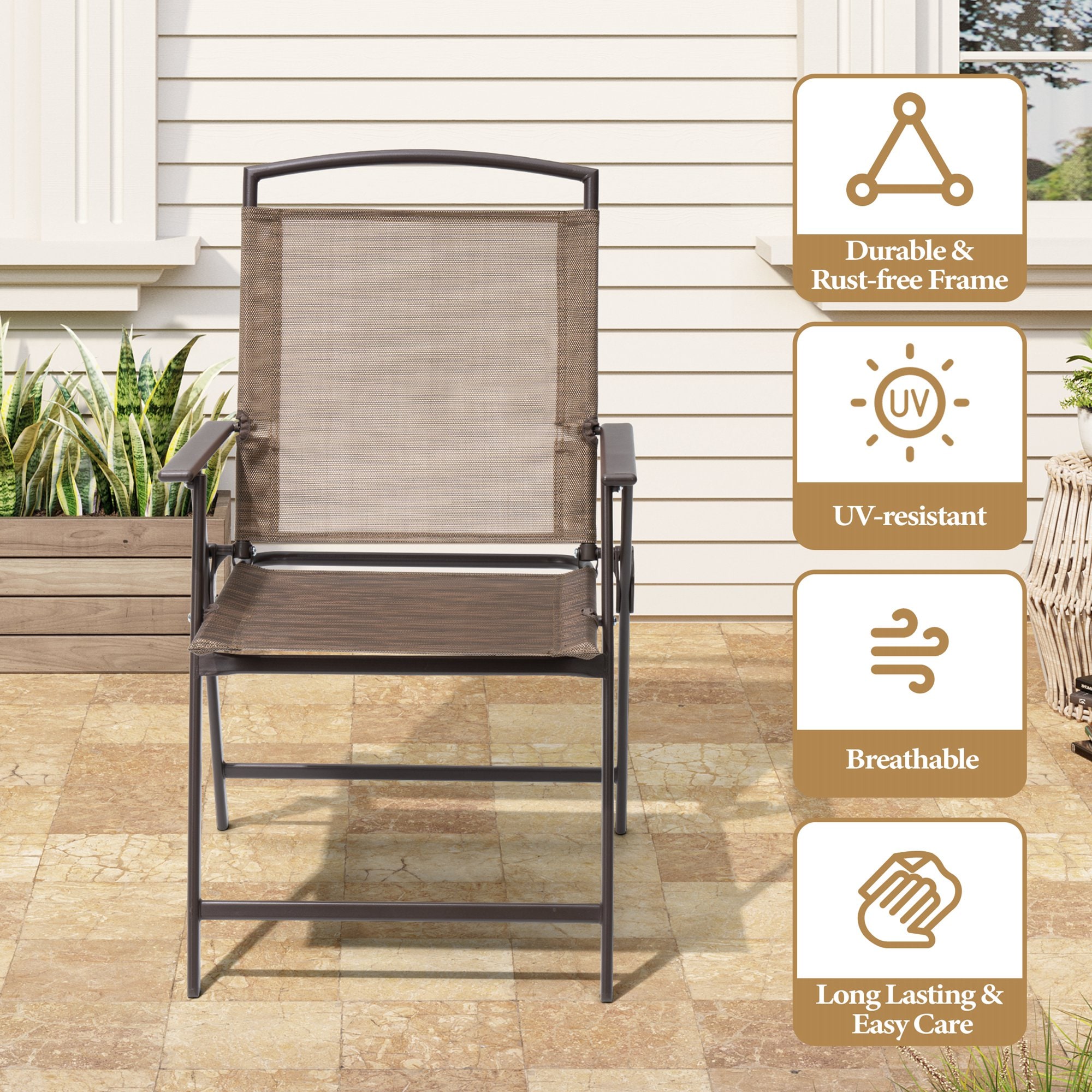 Crestlive Products CL-DC009BRN Patio-Conversation-Sets - View #6