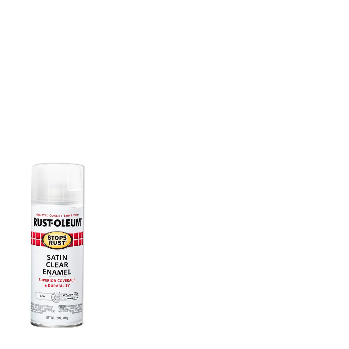 Rust-Oleum 302110 Universal Spray Paint, 11 oz, High Gloss Clear