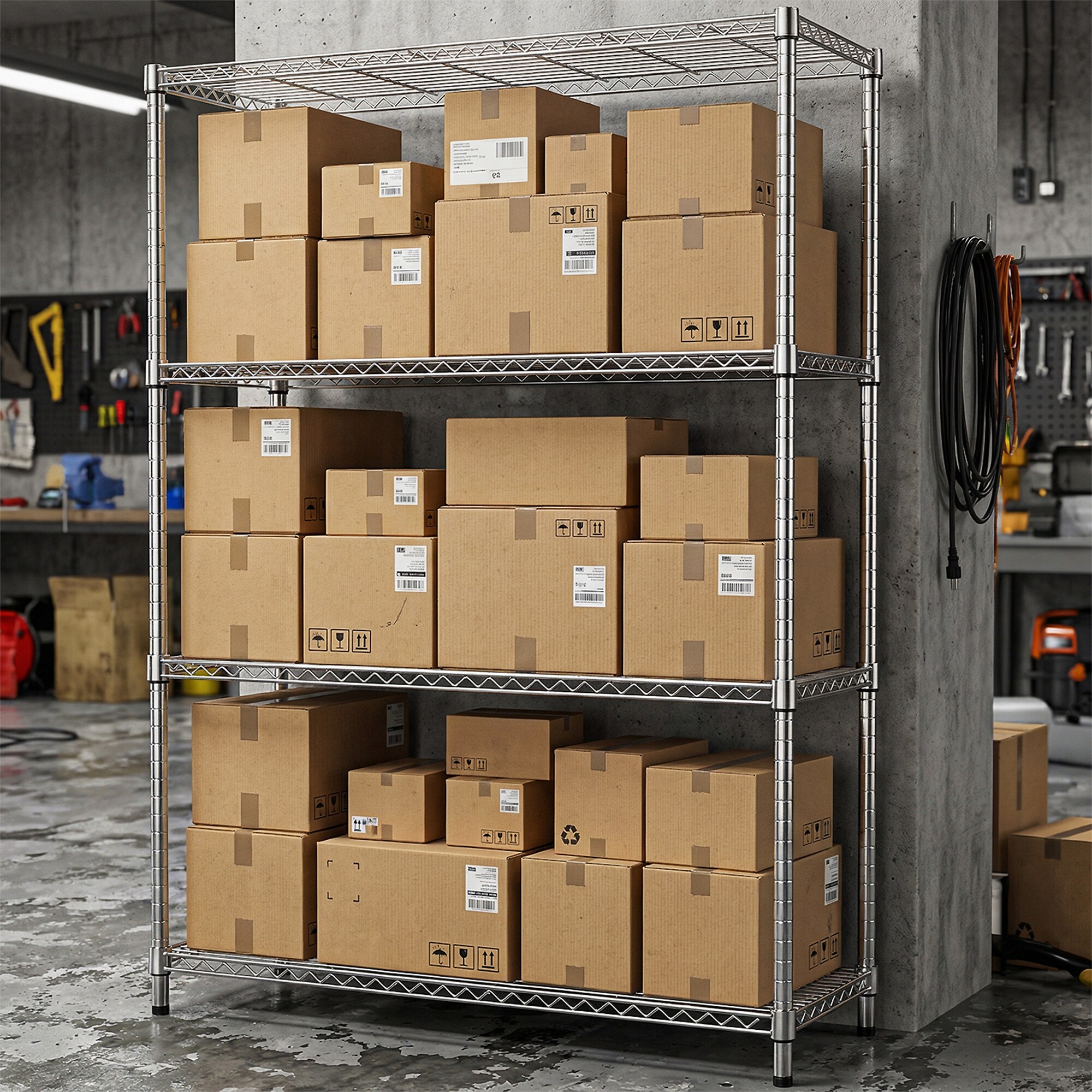 LETILY LIXIY2GH Free-Standing-Shelving - View #3