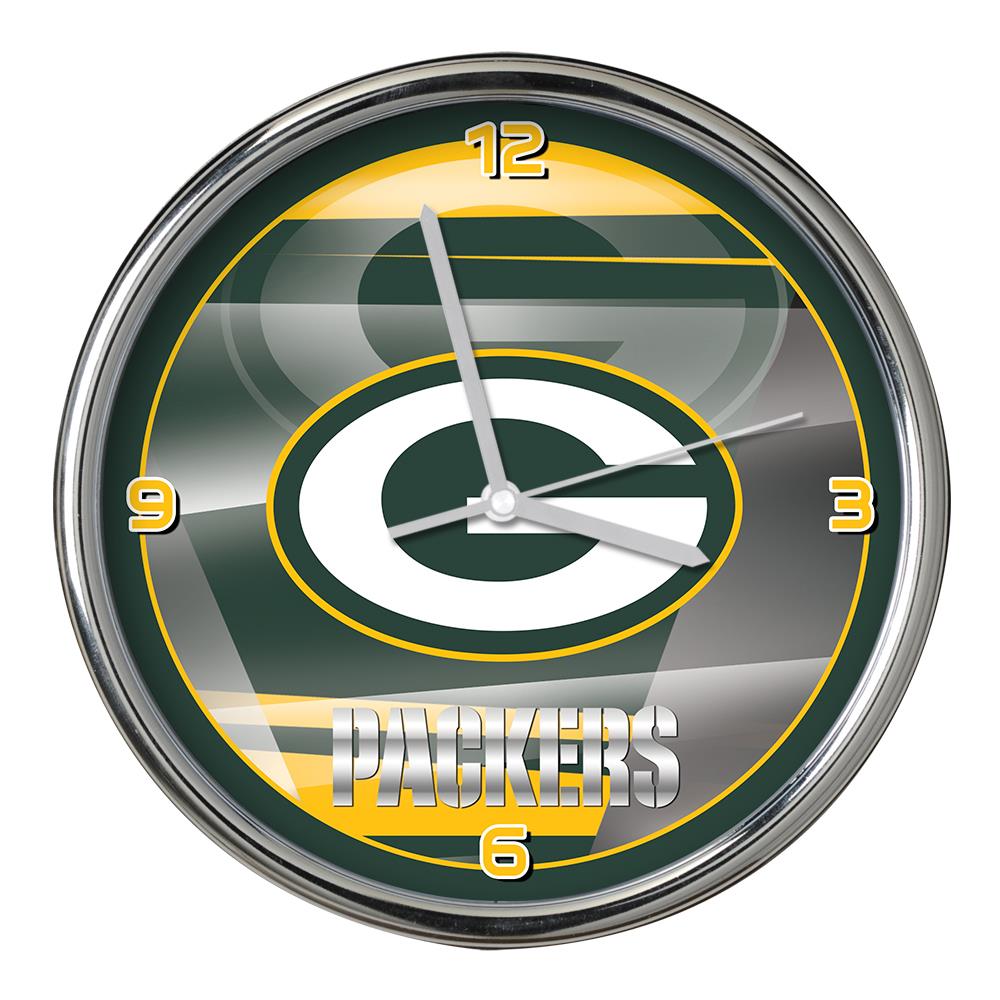 Green Bay Packers Sport Wood Wall Clock Room Bedroom Home Decor 