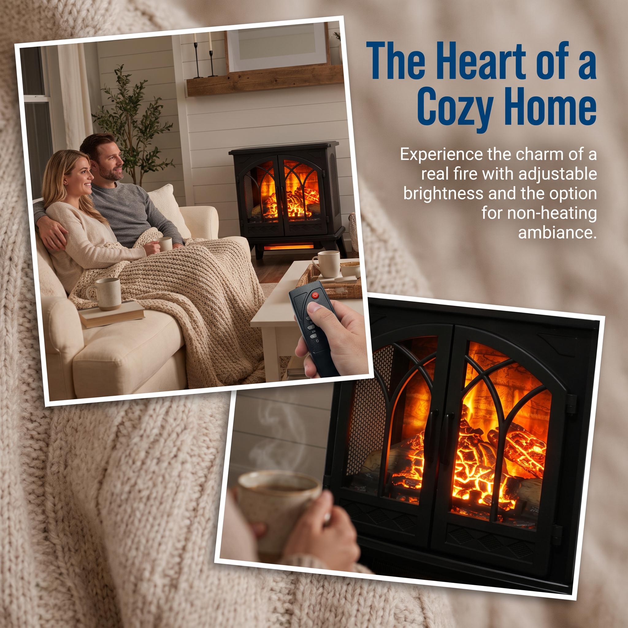 Tenleaf E-FIREPLACE-07-1 Electric-Fireplaces - View #4