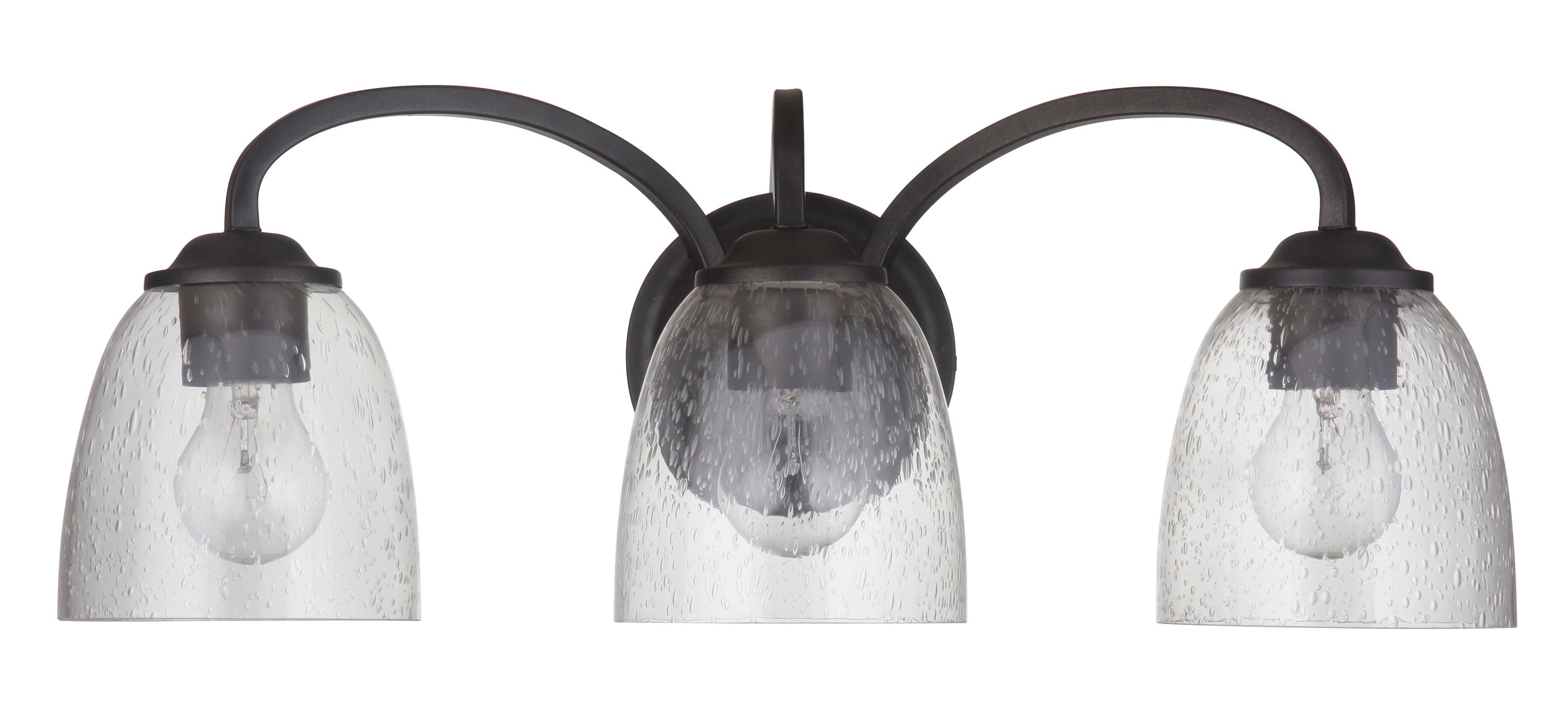 Craftmade 49903-ESP Serene 22.63-in 3 -Light Bronze Transitional Vanity light