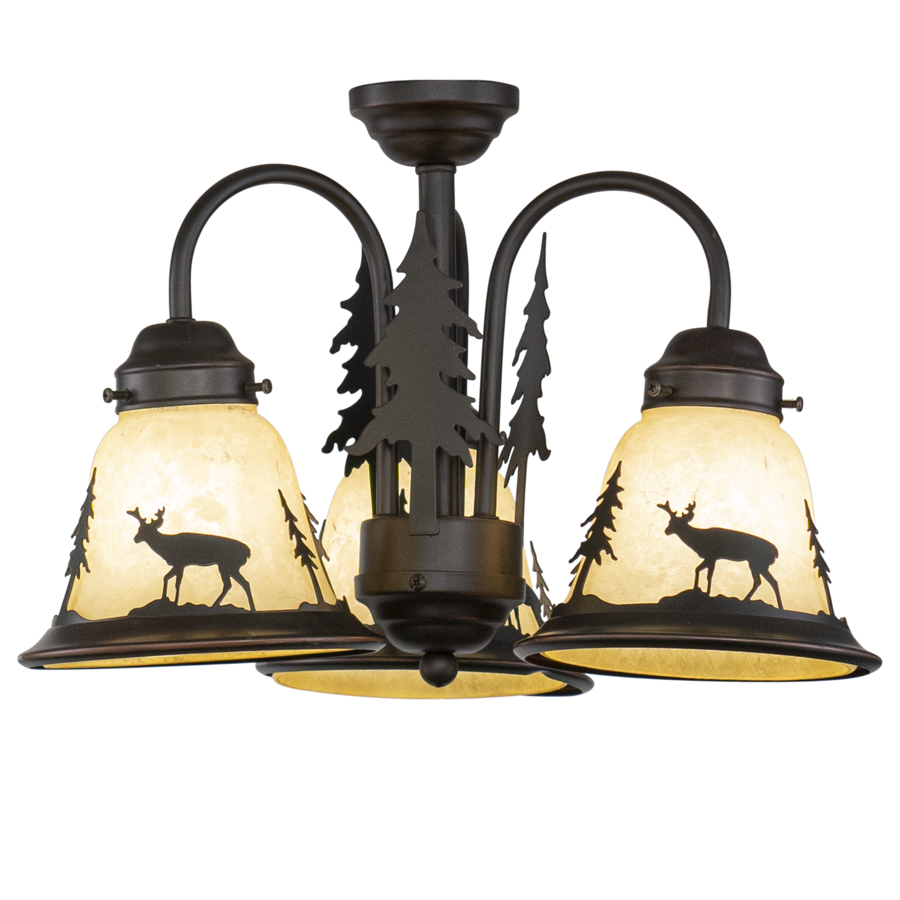 Cascadia LK55416BBZ-C Bryce 3 -Light Bronze Traditional For Use in Bedrooms, Dining Rooms, Foyers, Kitchens, Living Rooms Chandelier