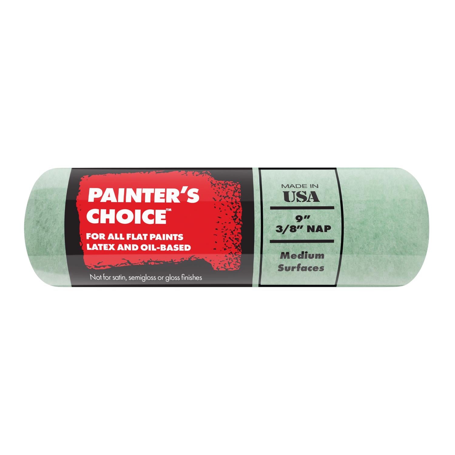  Painter's Choice Fabric 9 in. W X 3/8 in. Paint Roller Cover 1 pk