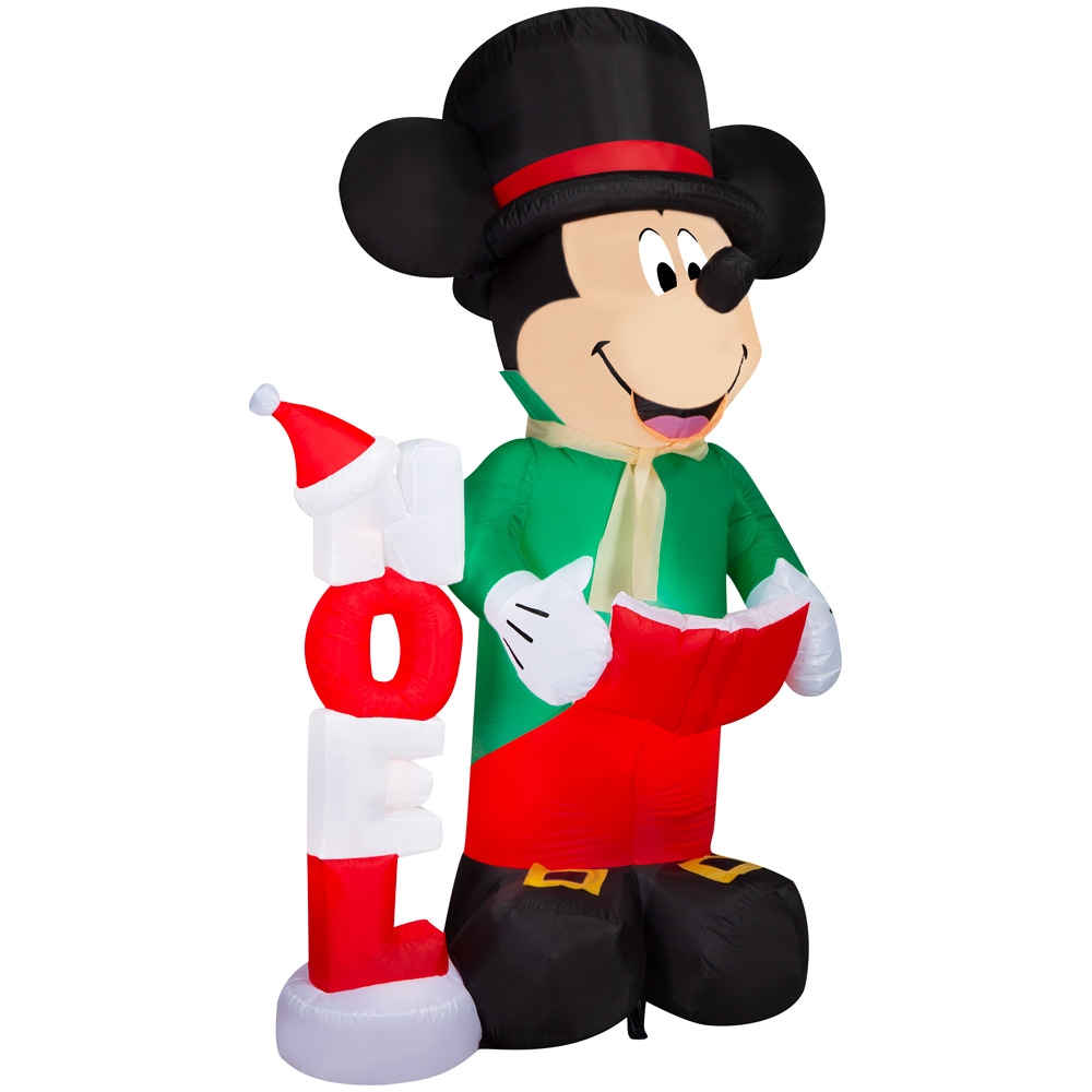 Festive Cheer: Mickey Mouse Gifts Holiday Real Big - Disney Removable Adhesive Wall Decal XL