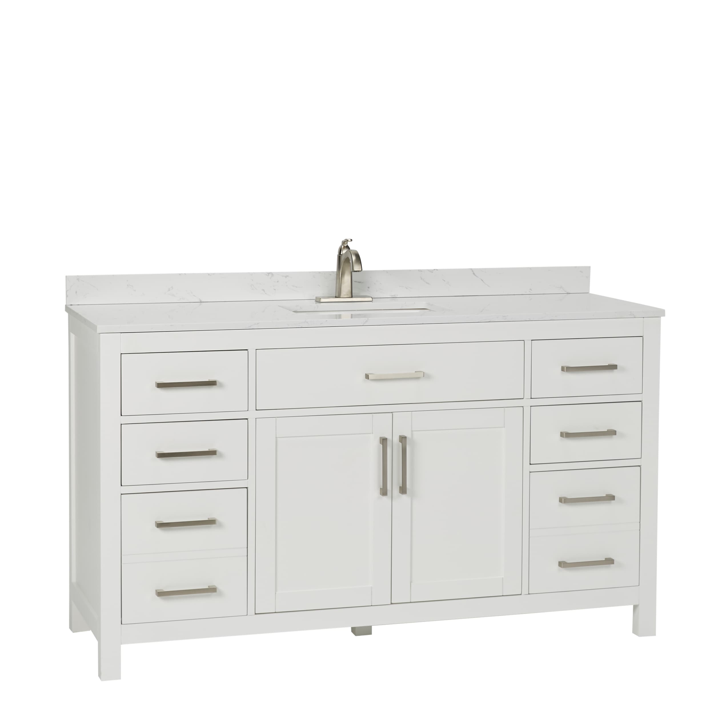 Wyndham Collection WCG242460SWHCCUNSMXX Bath-Vanity-Combo - View #9