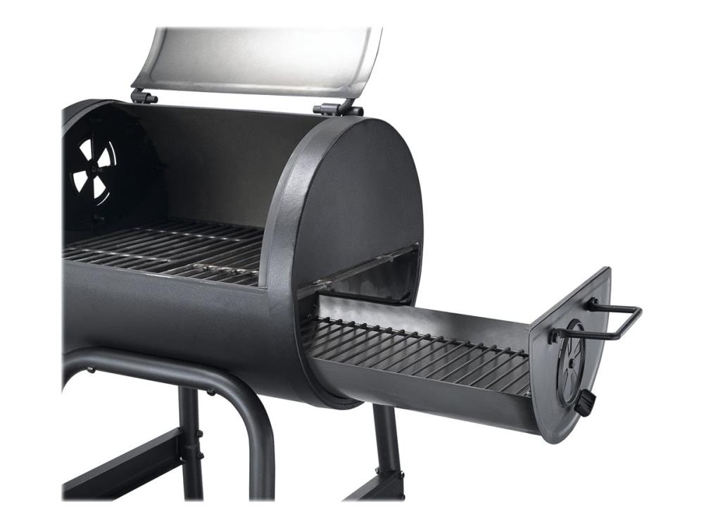 Char Broil American Gourmet 18 in W Black Barrel Charcoal Grill at