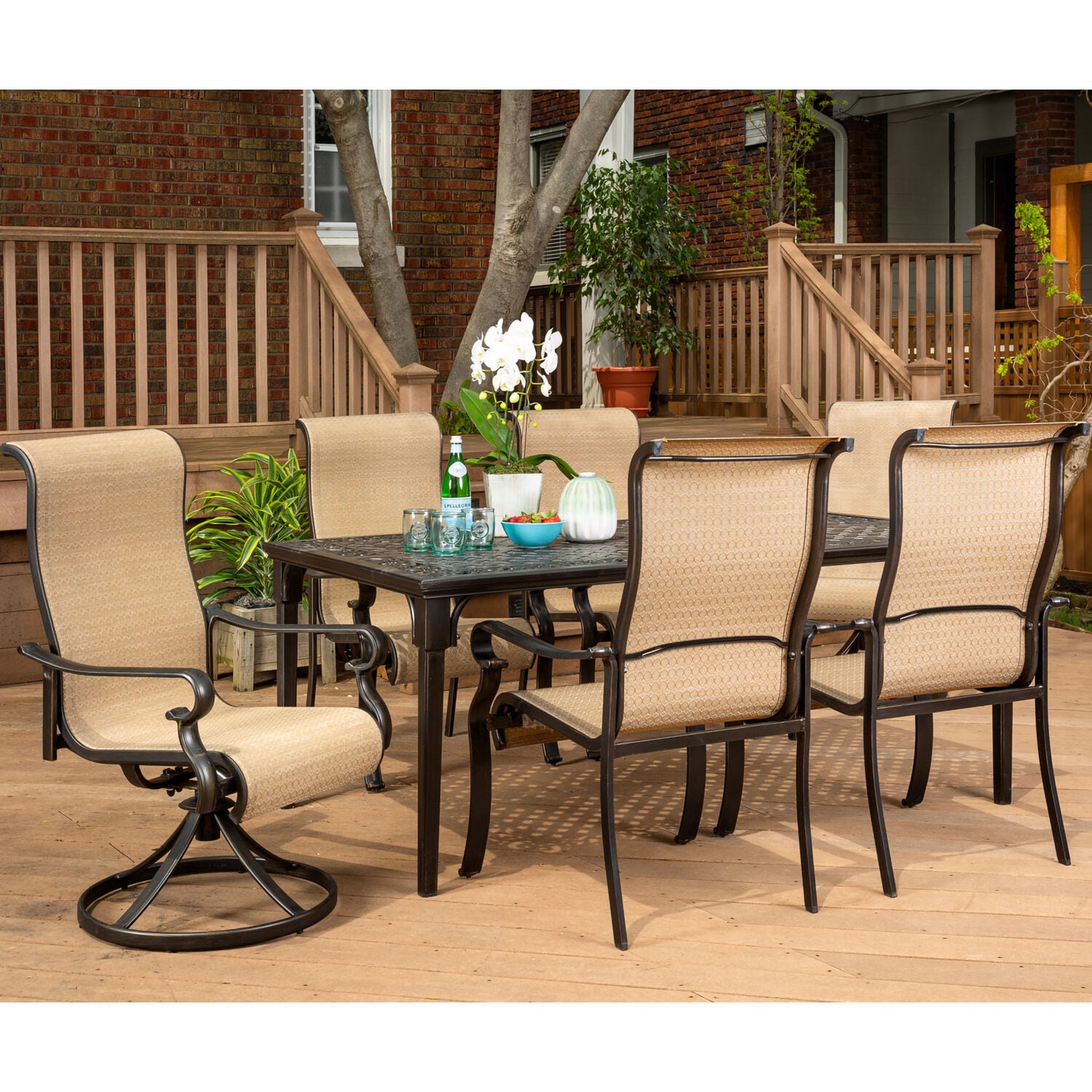Hanover BRIGDN7PCSW-2 Patio-Dining-Sets - View #9