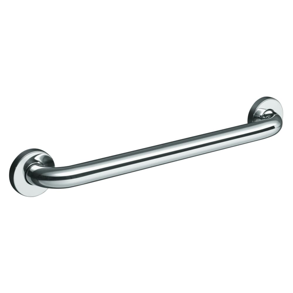 KOHLER 14561-S Contemporary 18.0-in Polished Stainless Wall mount ADA Compliant Grab Bar ( 300.0-lb Weight Capacity )