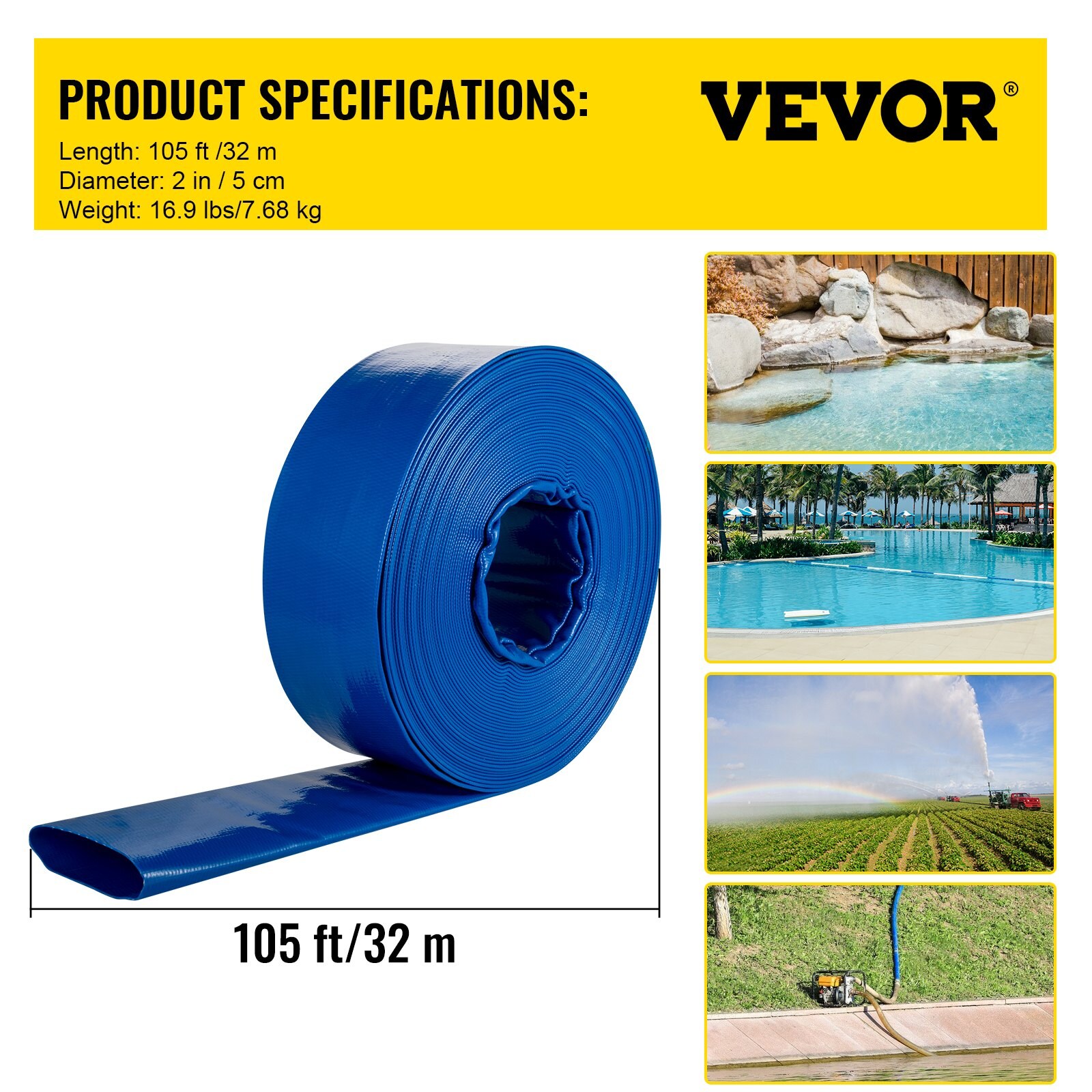 VELMONT INC LVLGIA0023 Pool-Hoses - View #8