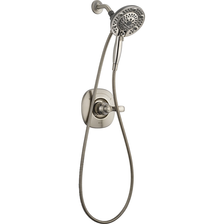 Delta Nura Stainless 1-Handle Shower Faucet with Valve Delta Nura Stainless 1-Handle Shower Faucet with Valve