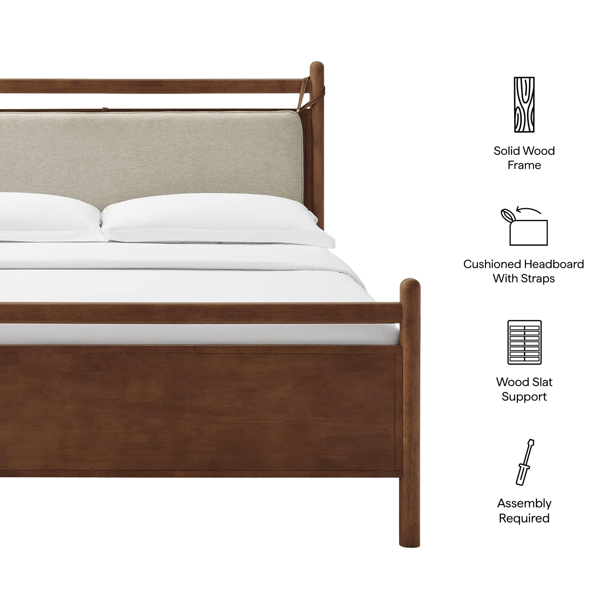 Modway MOD-7315-WAL-HEI beds - View #2