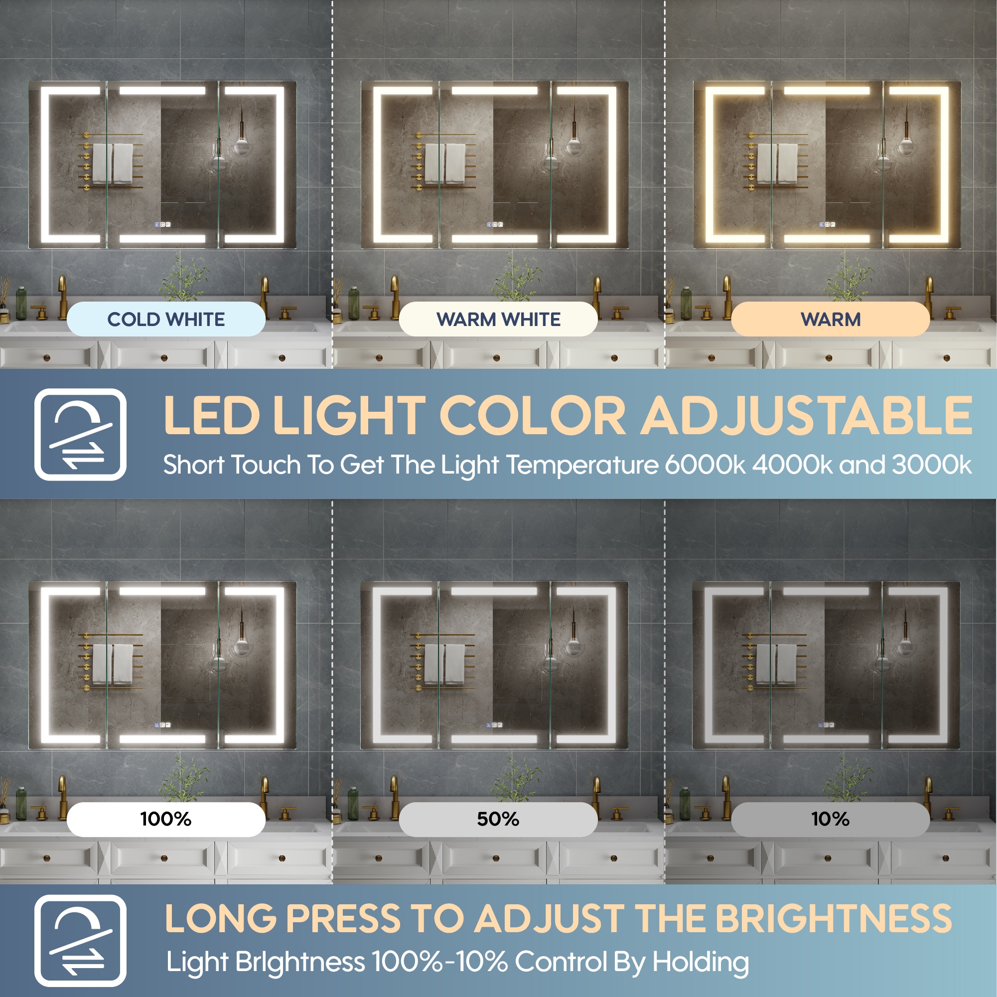 CALVON HMC4830S Bathroom-Medicine-Cabinets - View #6